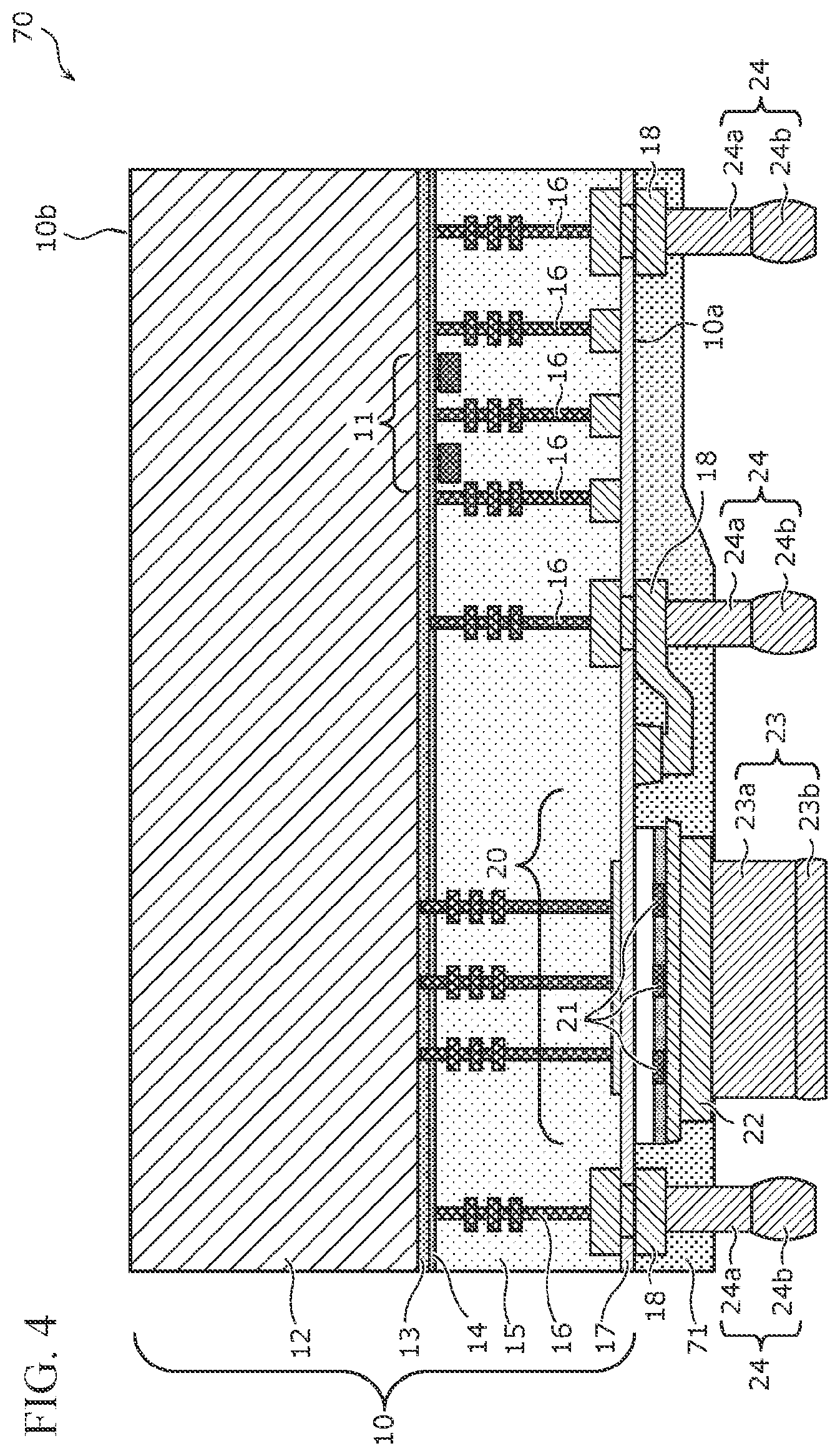 Patent US12395199 Figure 4 – Radio-frequency module and communication device