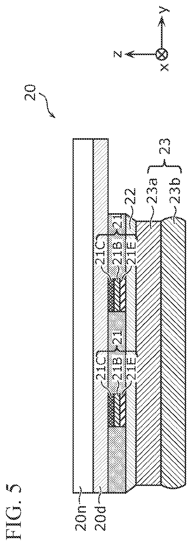 Patent US12395199 Figure 5 – Radio-frequency module and communication device