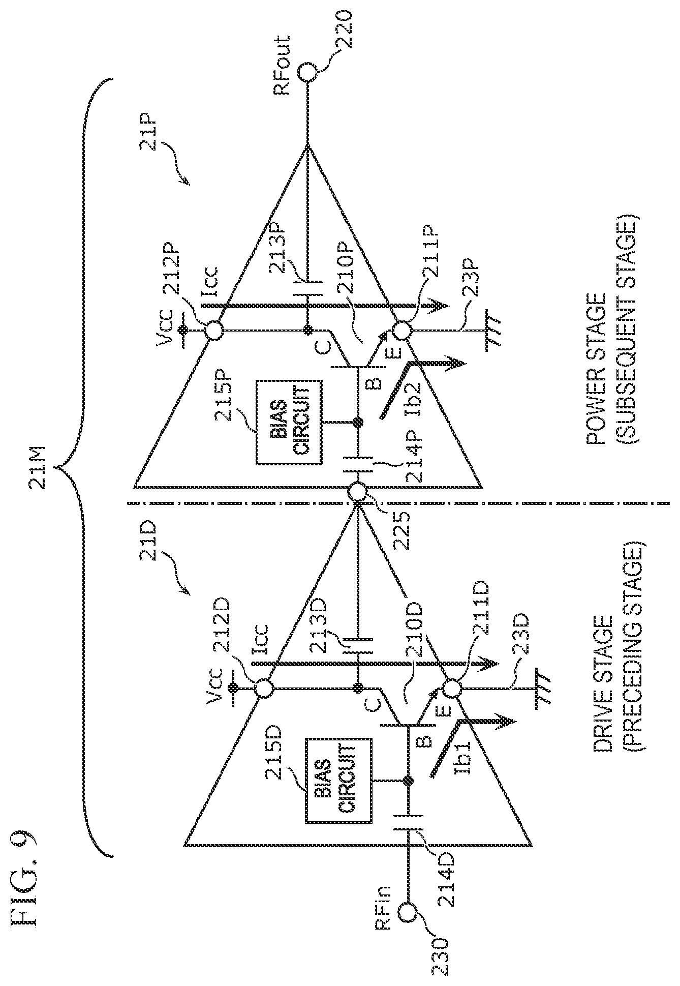 Patent US12395199 Figure 8 – Radio-frequency module and communication device