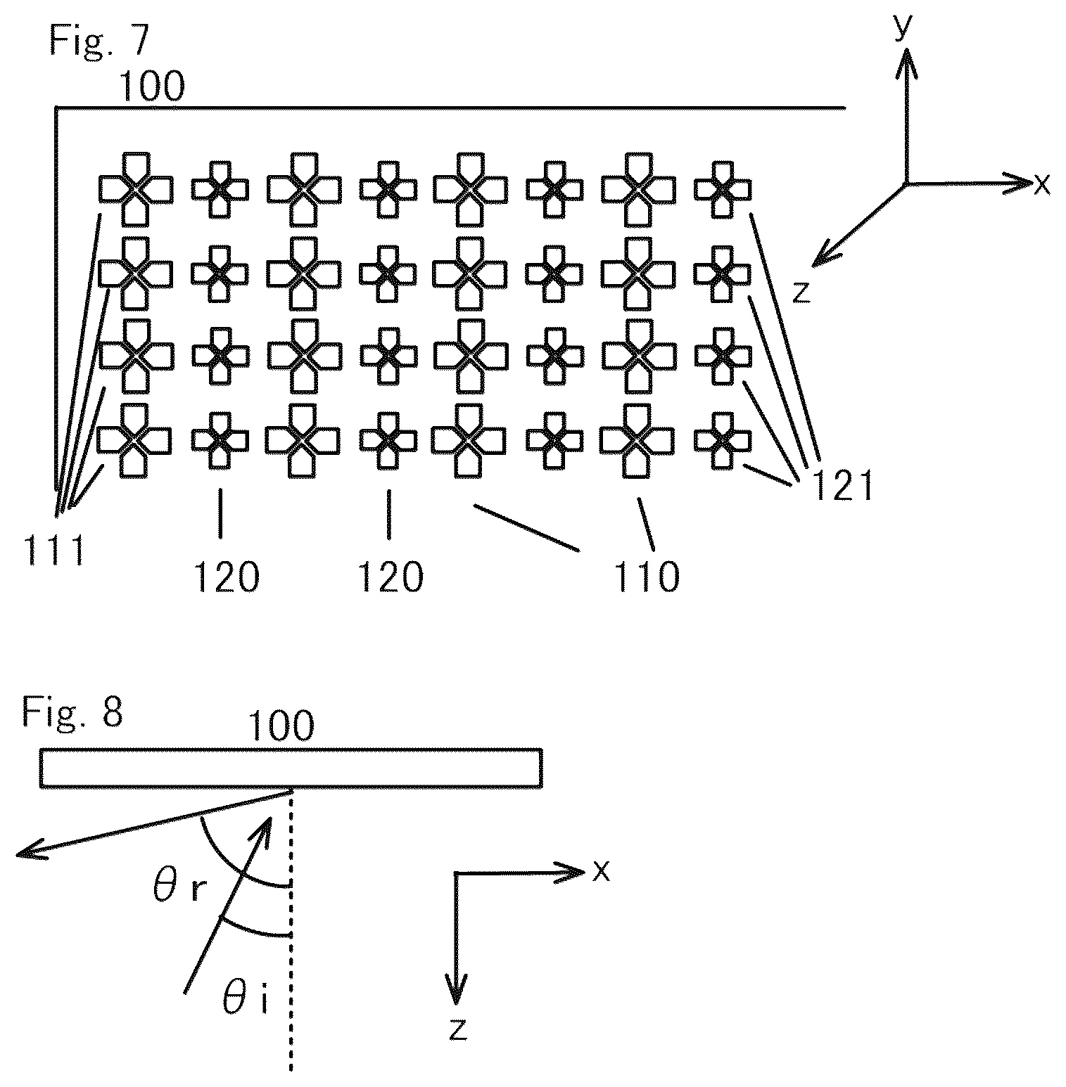 Patent US12395231 Figure 3 – Reflect array, reflect array system, communication system, wall material with built-in reflect array, and mobile communication system