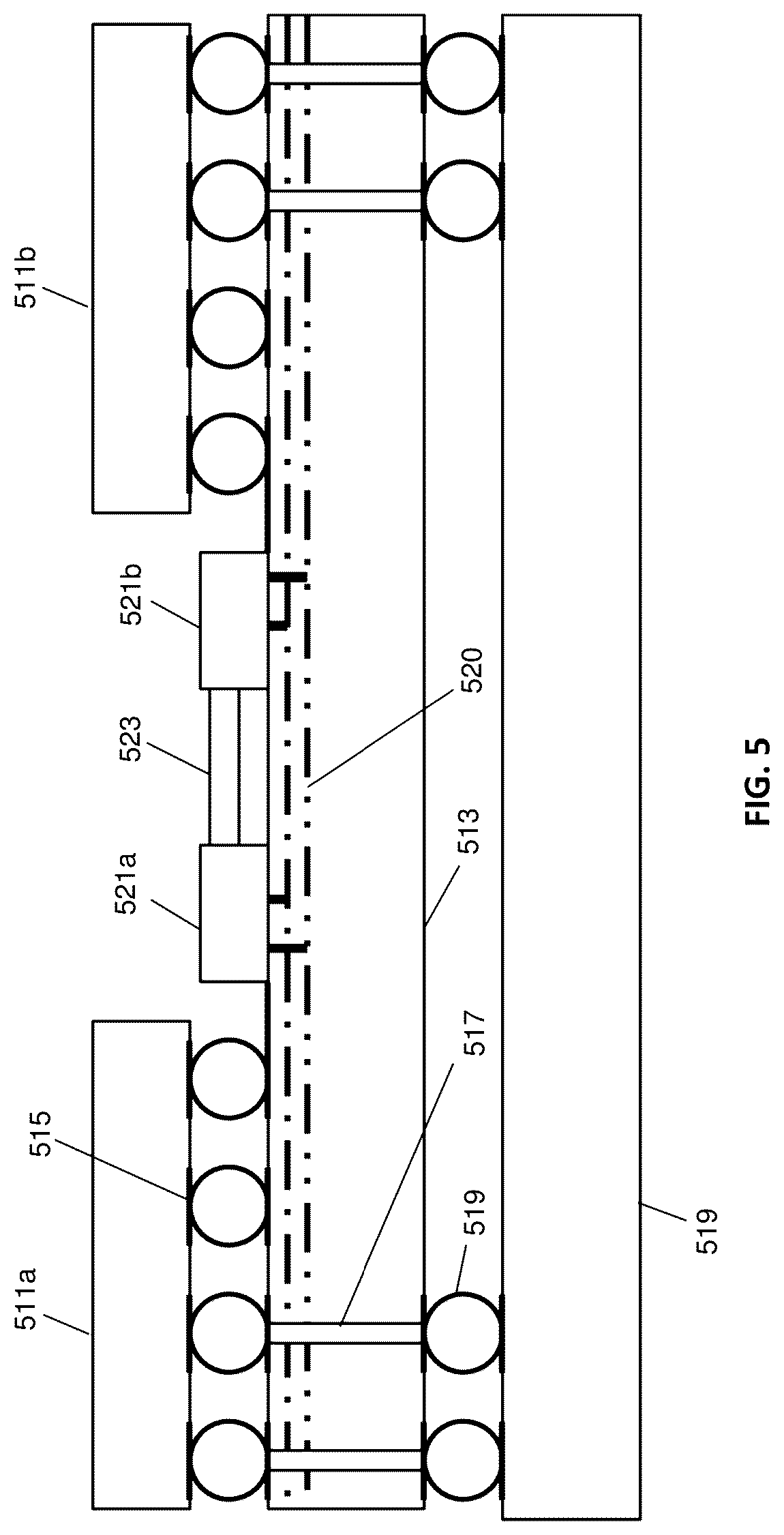 Patent US12395246 Figure 5 – Optically-enhanced multichip packaging