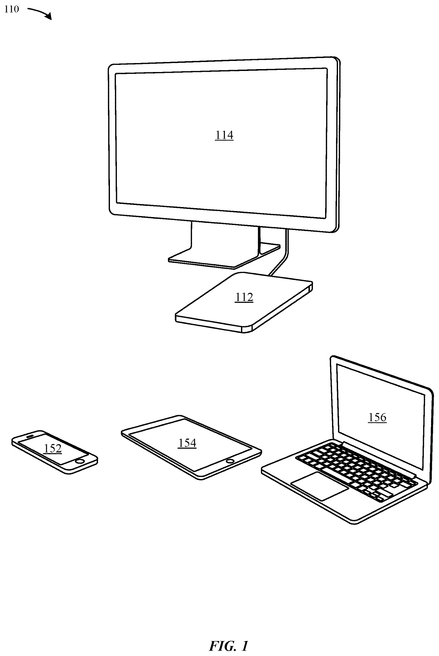 Patent US12395327 Figure 1 – Techniques for user account and data recovery