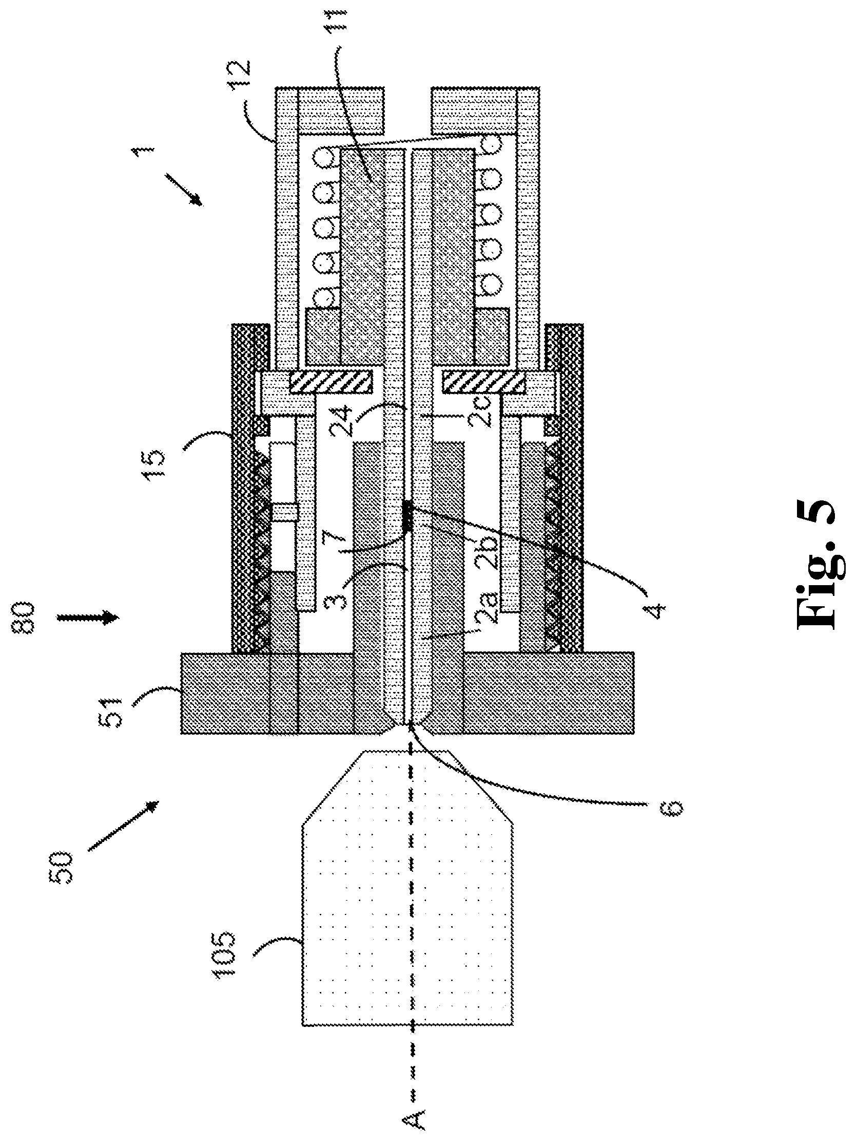 Patent US12395360 Figure 5 – Key holder for an optical key and system comprising the key holder for authenticating an optical key by verifying a match of challenge-response pairs