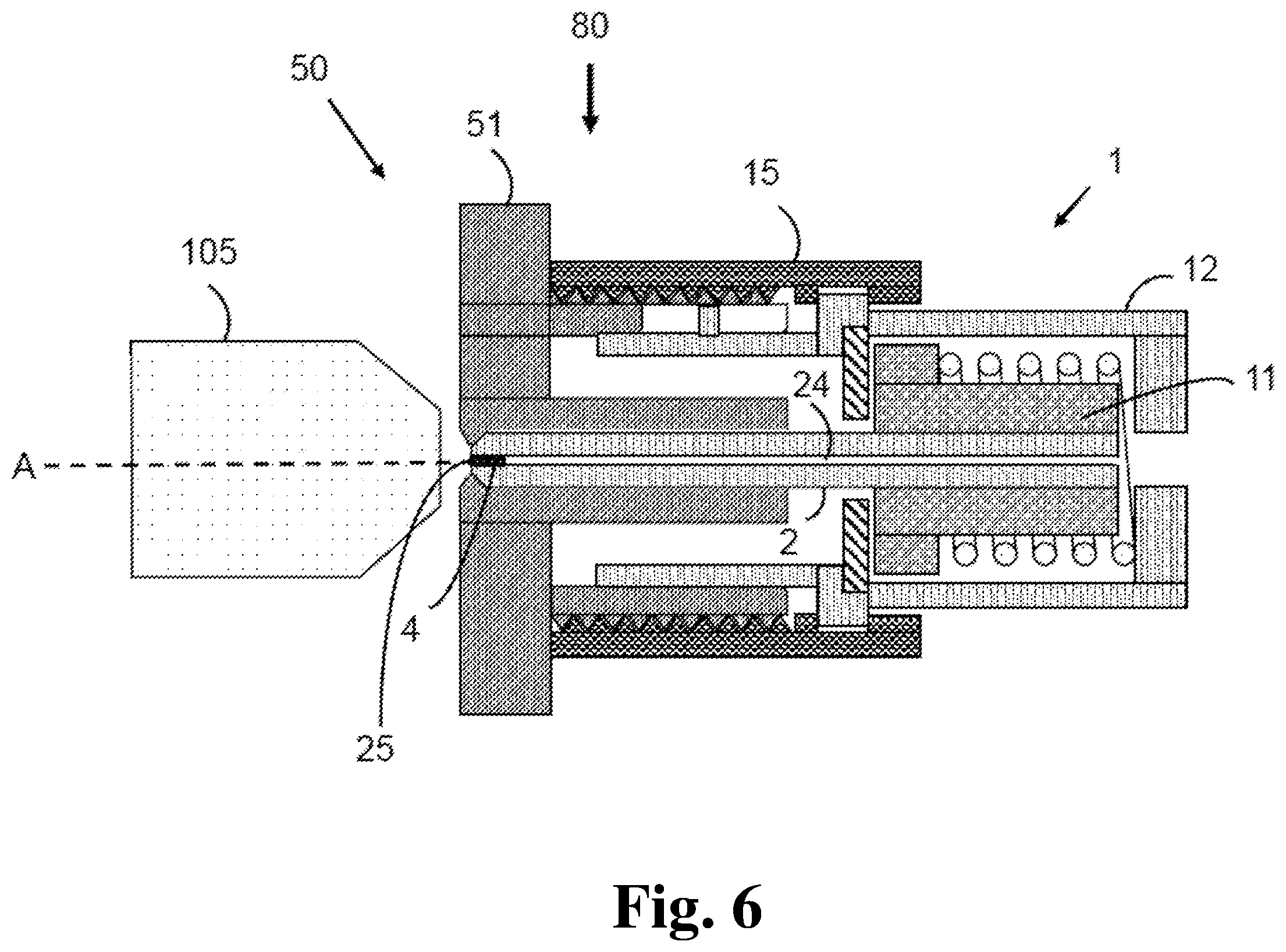 Patent US12395360 Figure 6 – Key holder for an optical key and system comprising the key holder for authenticating an optical key by verifying a match of challenge-response pairs