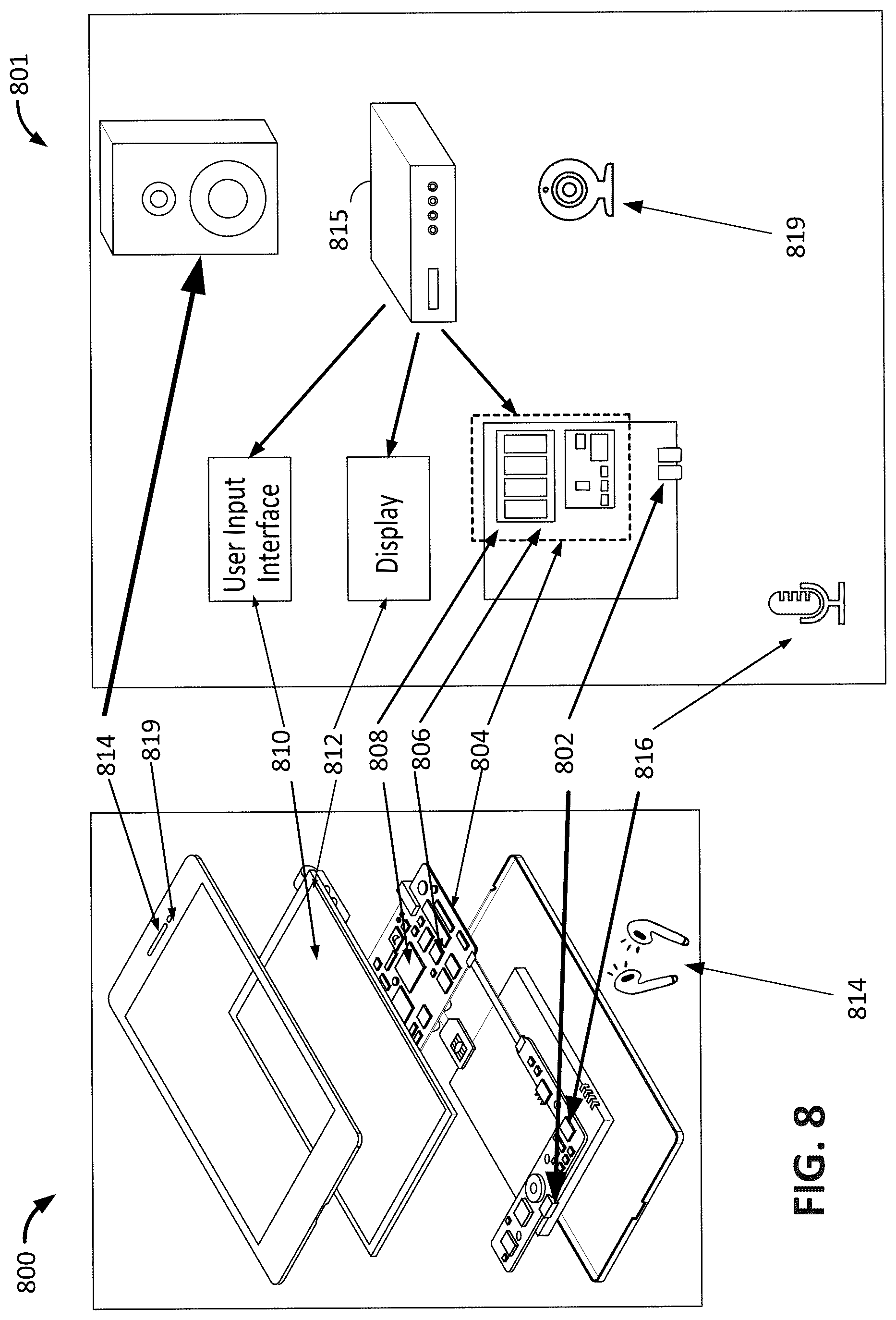 Patent US12395369 Figure 8 – Systems and methods for decentralized generation of a summary of a virtual meeting