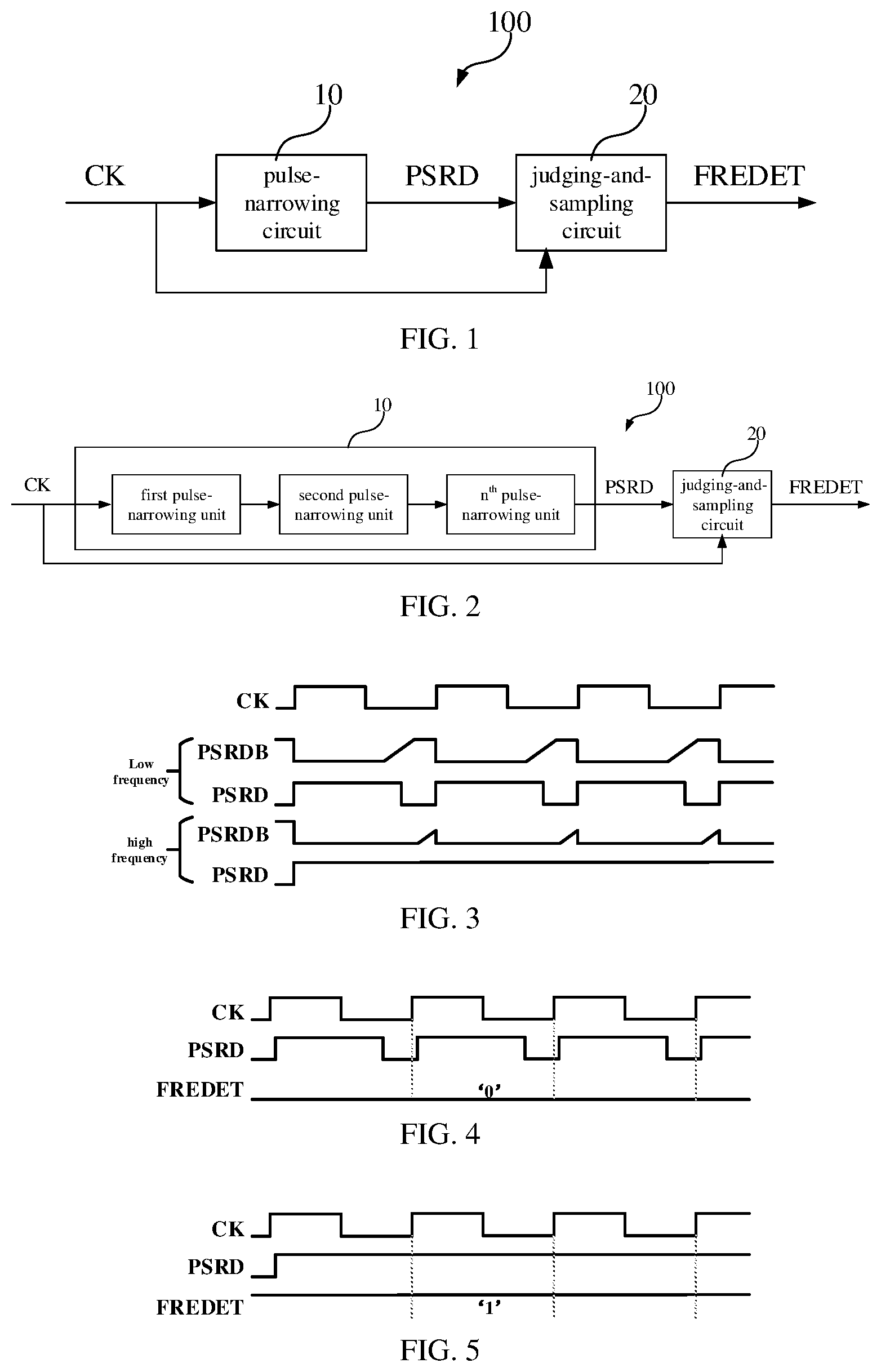 Patent US12395382 Figure 1 – Frequency-detecting circuit and electronic device