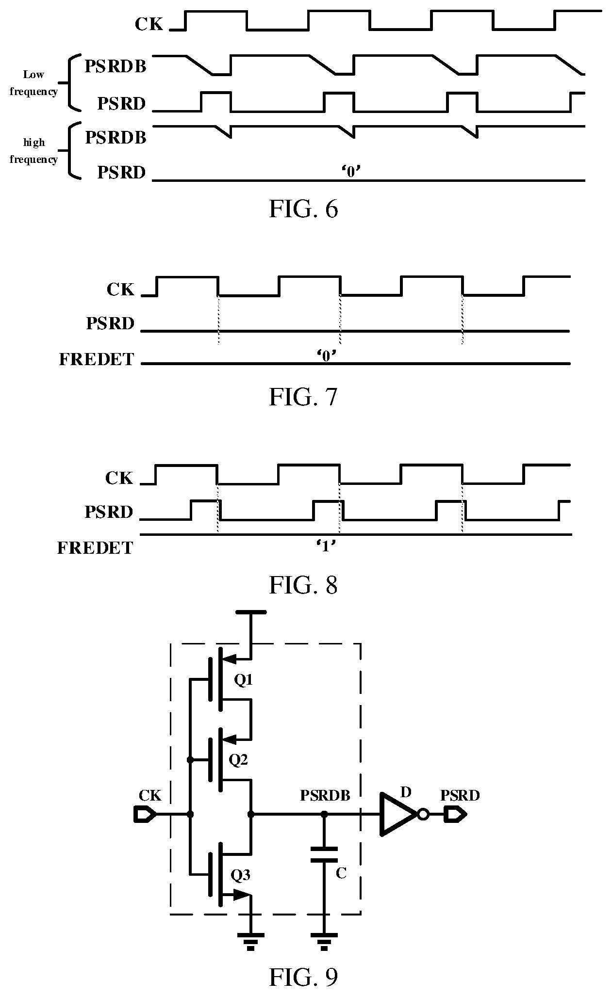 Patent US12395382 Figure 2 – Frequency-detecting circuit and electronic device