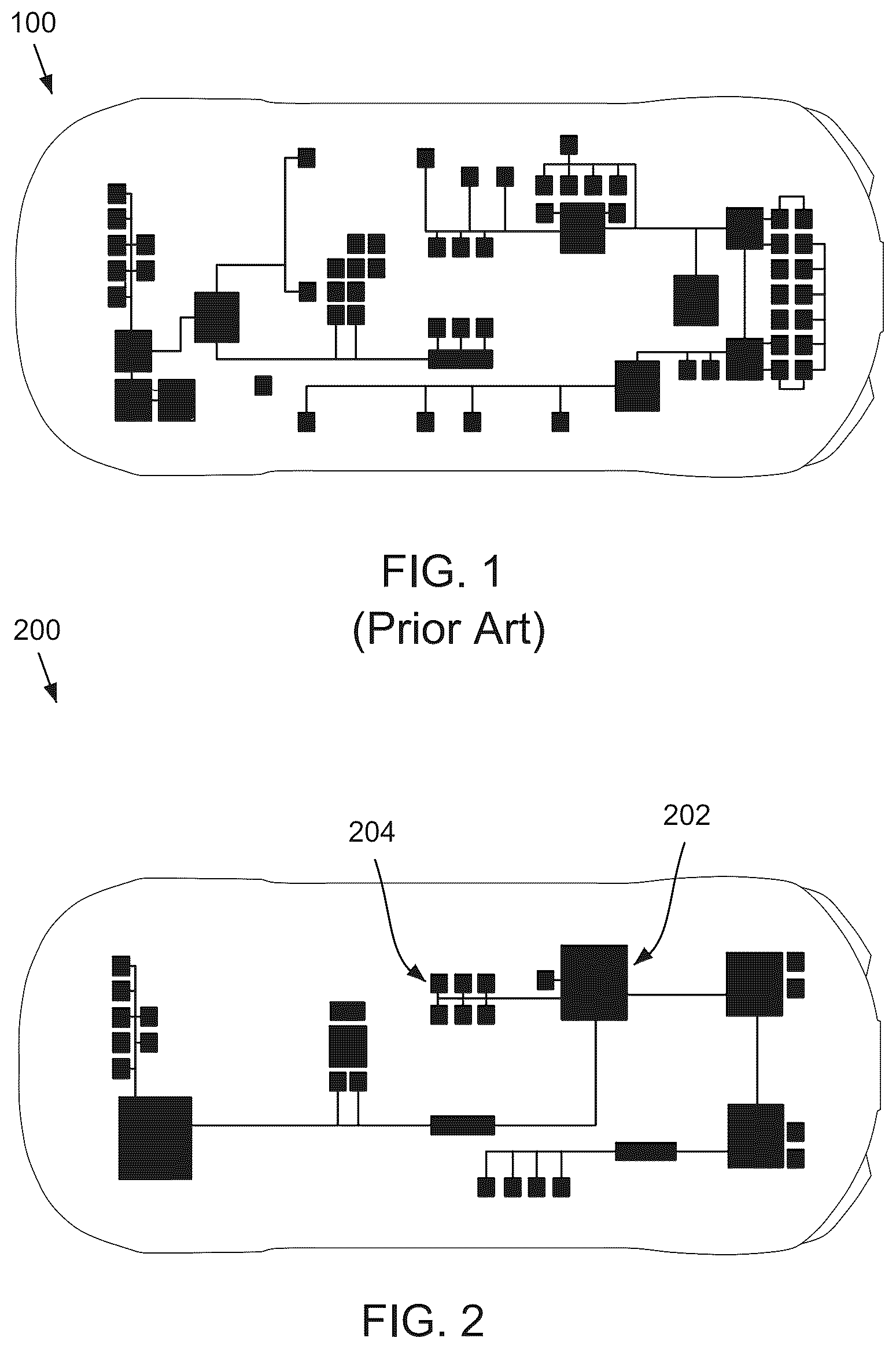 Patent US12395406 — System, method, and apparatus to execute vehicle communications using a zonal architecture — Figure 1