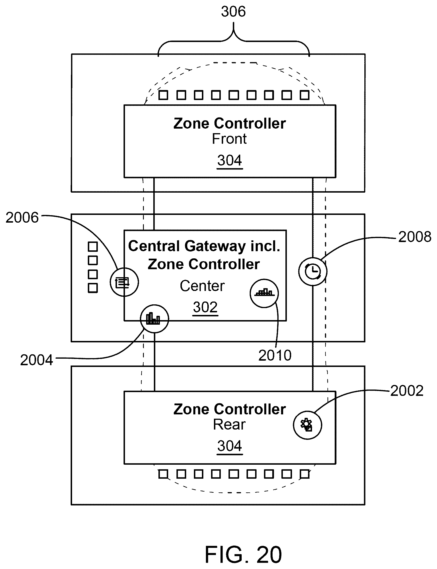Patent US12395406 Figure 19 – System, method, and apparatus to execute vehicle communications using a zonal architecture