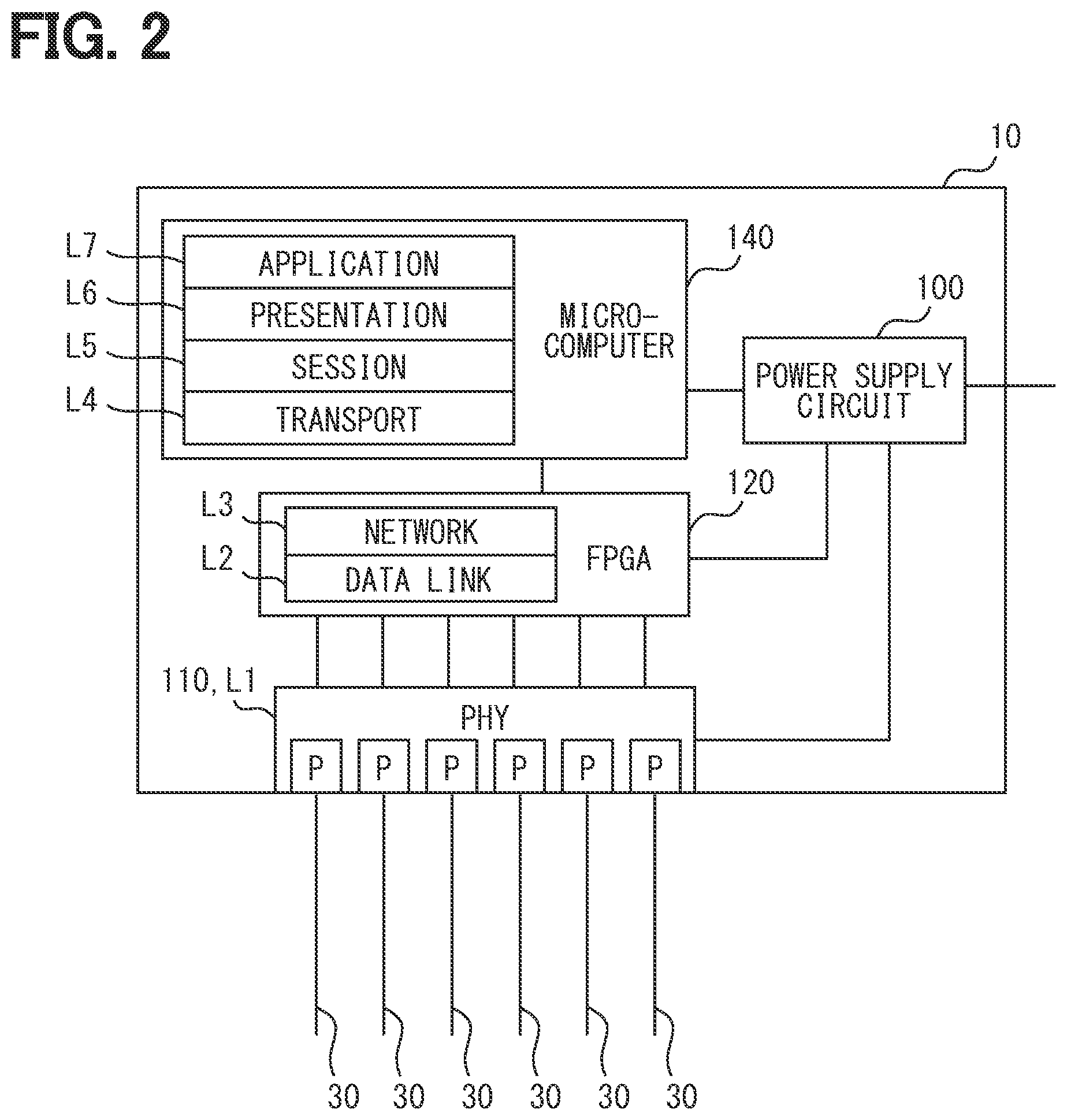 Patent US12395416 Figure 2 – Vehicle-mounted relay device