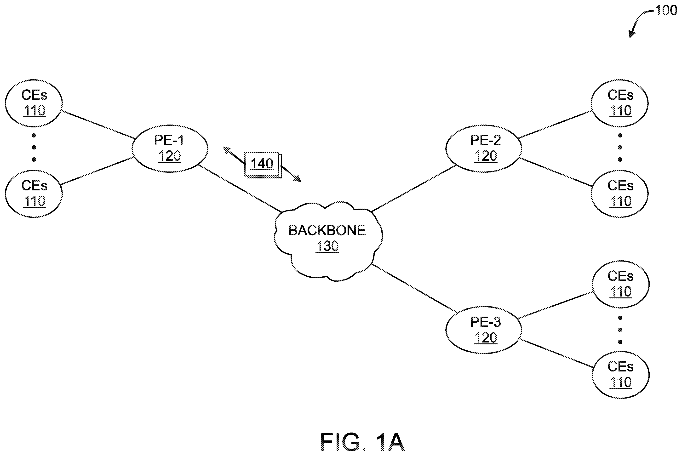 Patent US12395421 — Measuring performance in cognitive networks — Figure 1