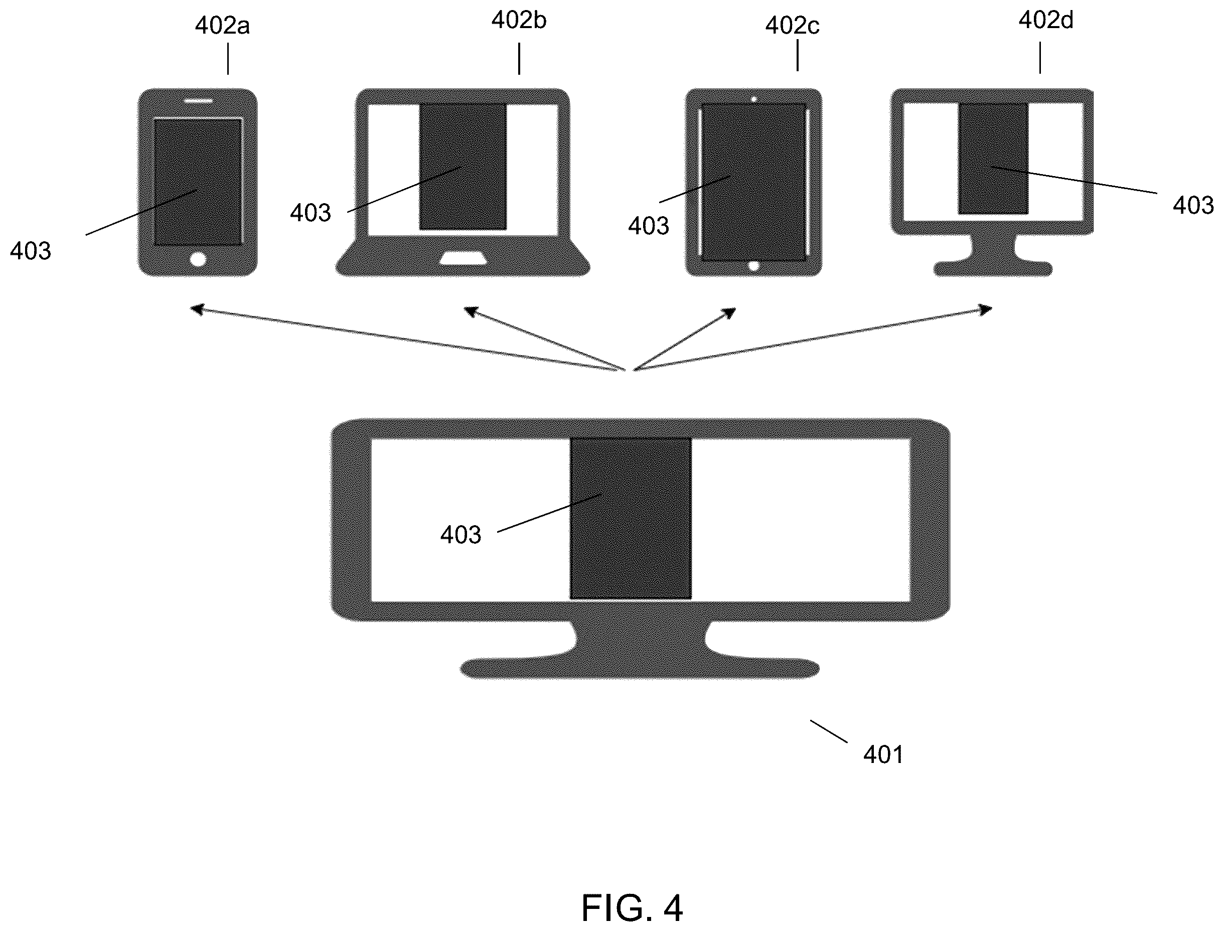 Patent US12395445 Figure 4 – Dynamic sizing of a share window