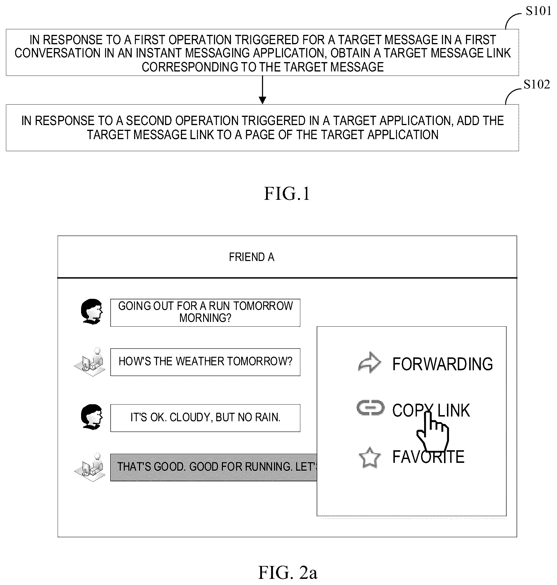 Patent US12395455 Figure 1 – Method, apparatus and device for processing instant message