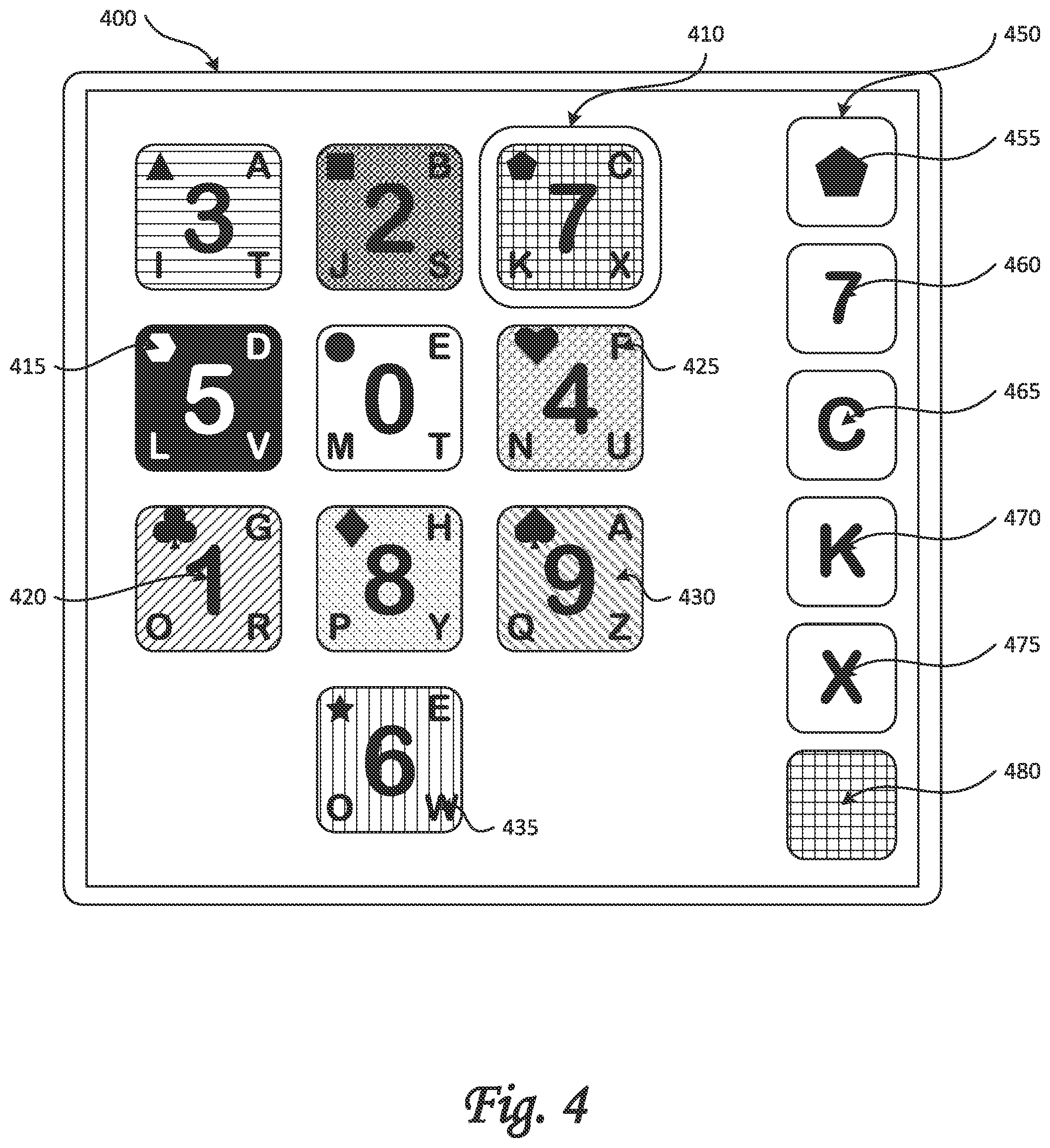Patent US12395485 Figure 5 – Fraud resistant passcode entry system