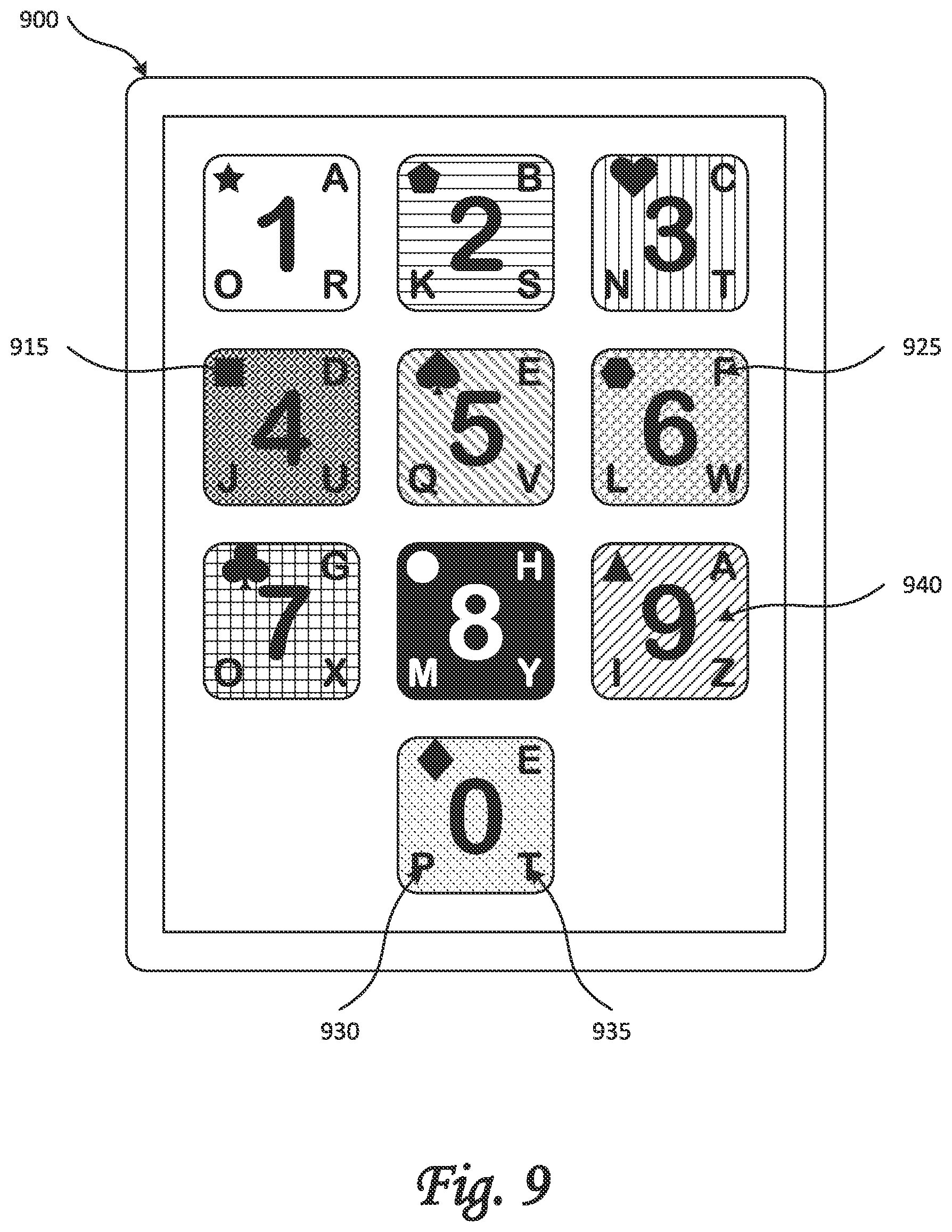 Patent US12395485 Figure 14 – Fraud resistant passcode entry system