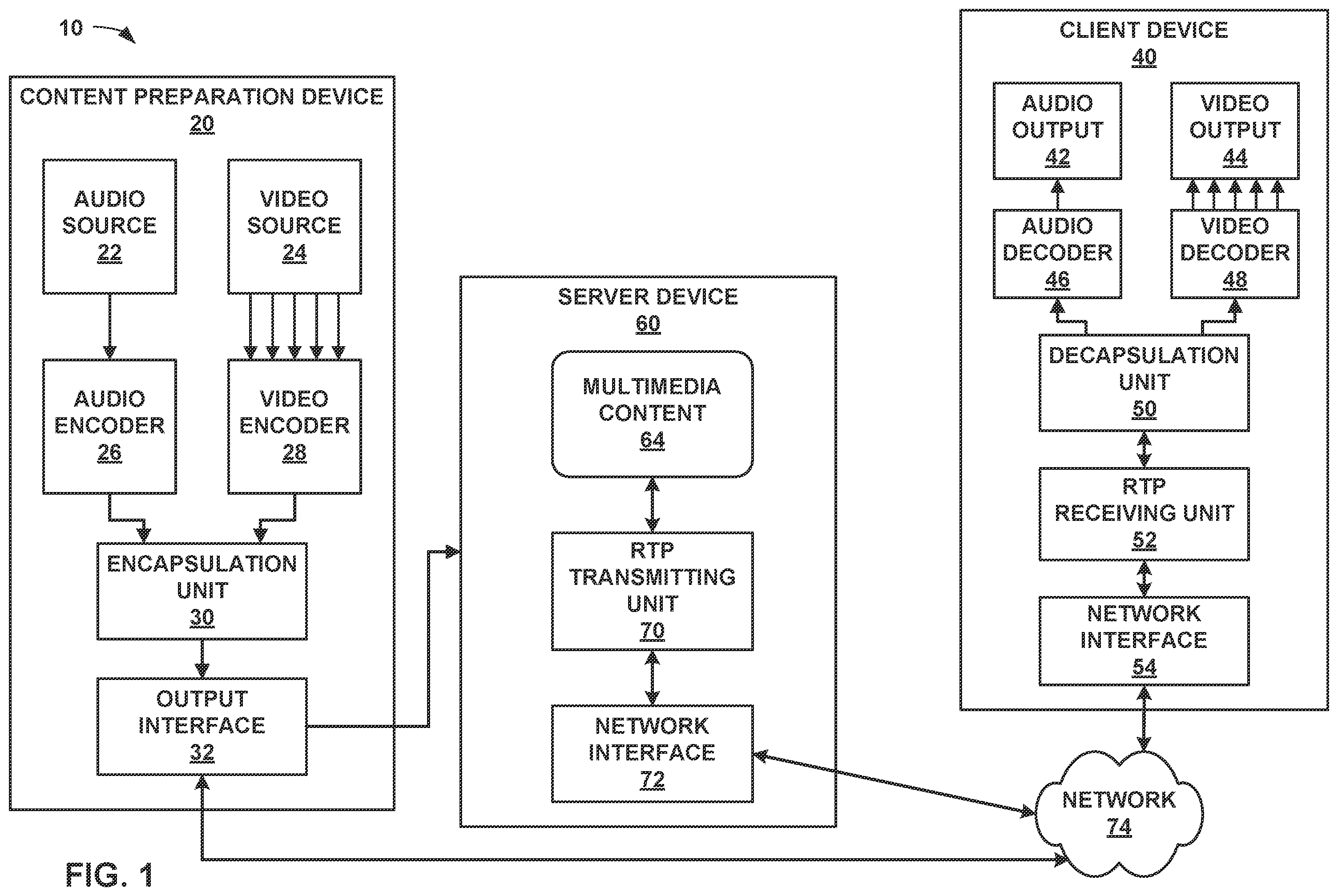 Patent US12395538 Figure 1 – Signaling media timing information from a media application to a network element