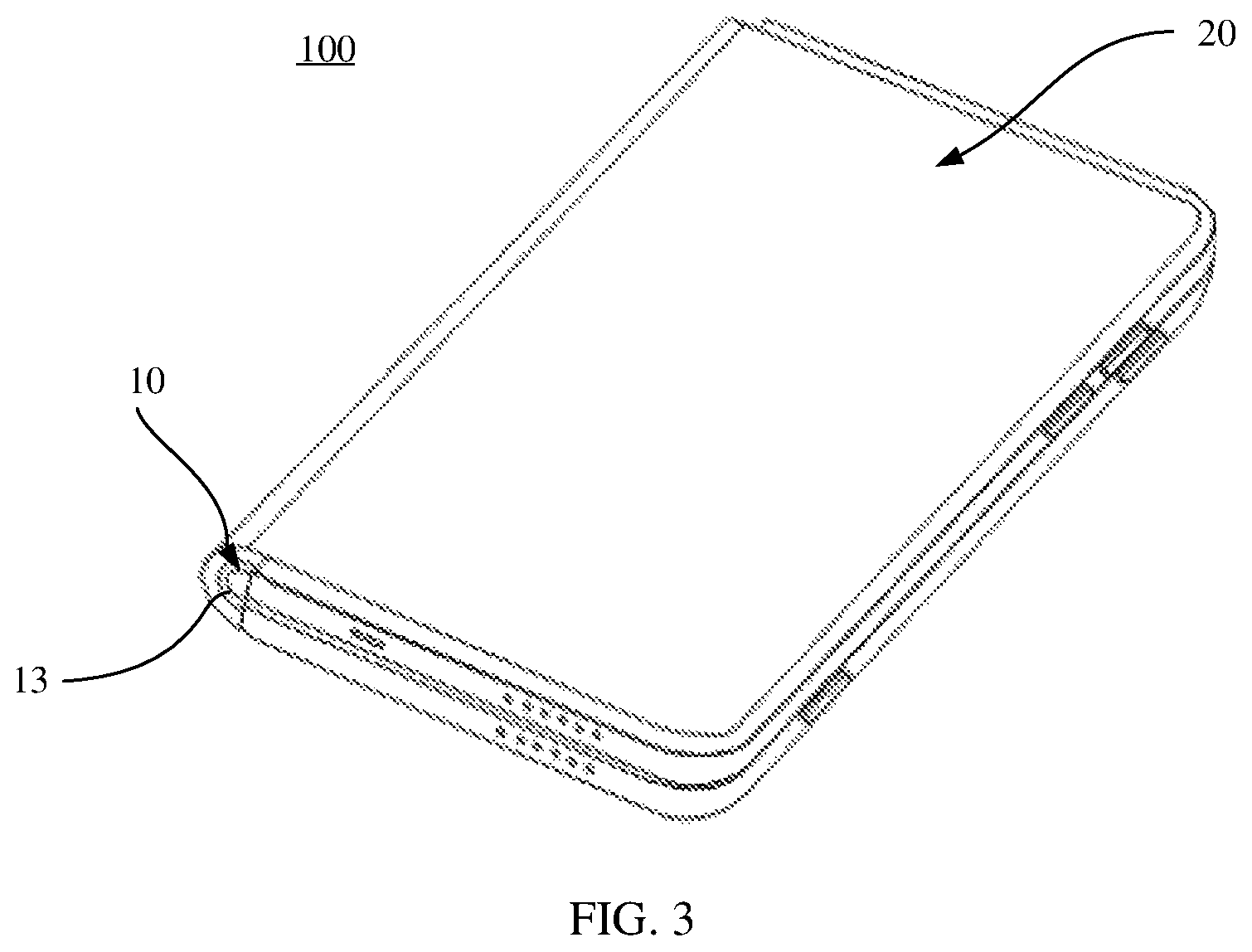 Patent US12395576 Figure 3 – Rotating mechanism, support apparatus, and electronic device