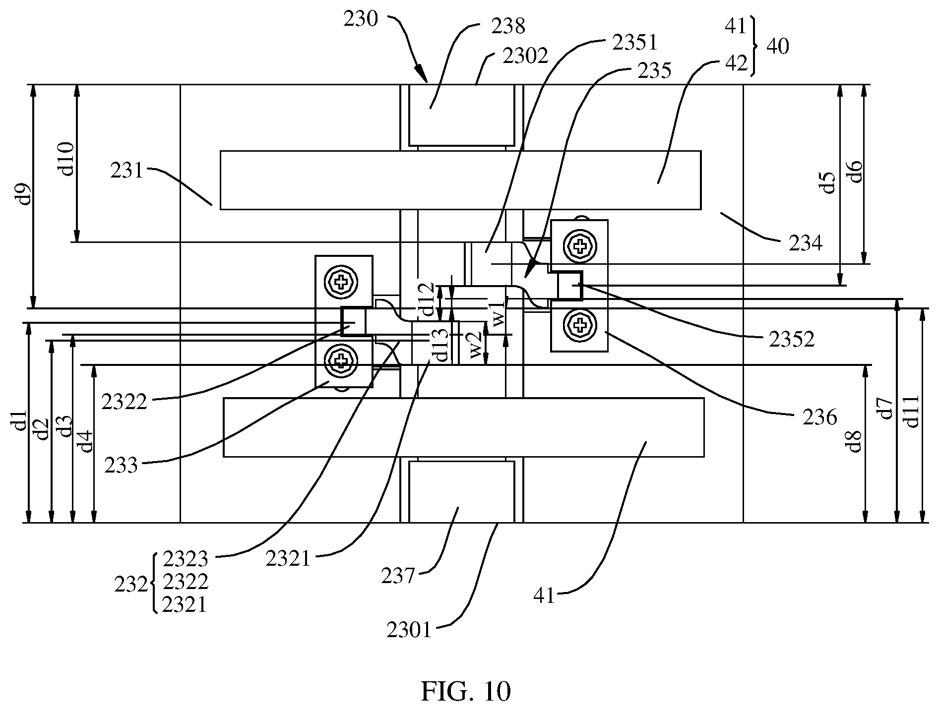 Patent US12395576 Figure 10 – Rotating mechanism, support apparatus, and electronic device