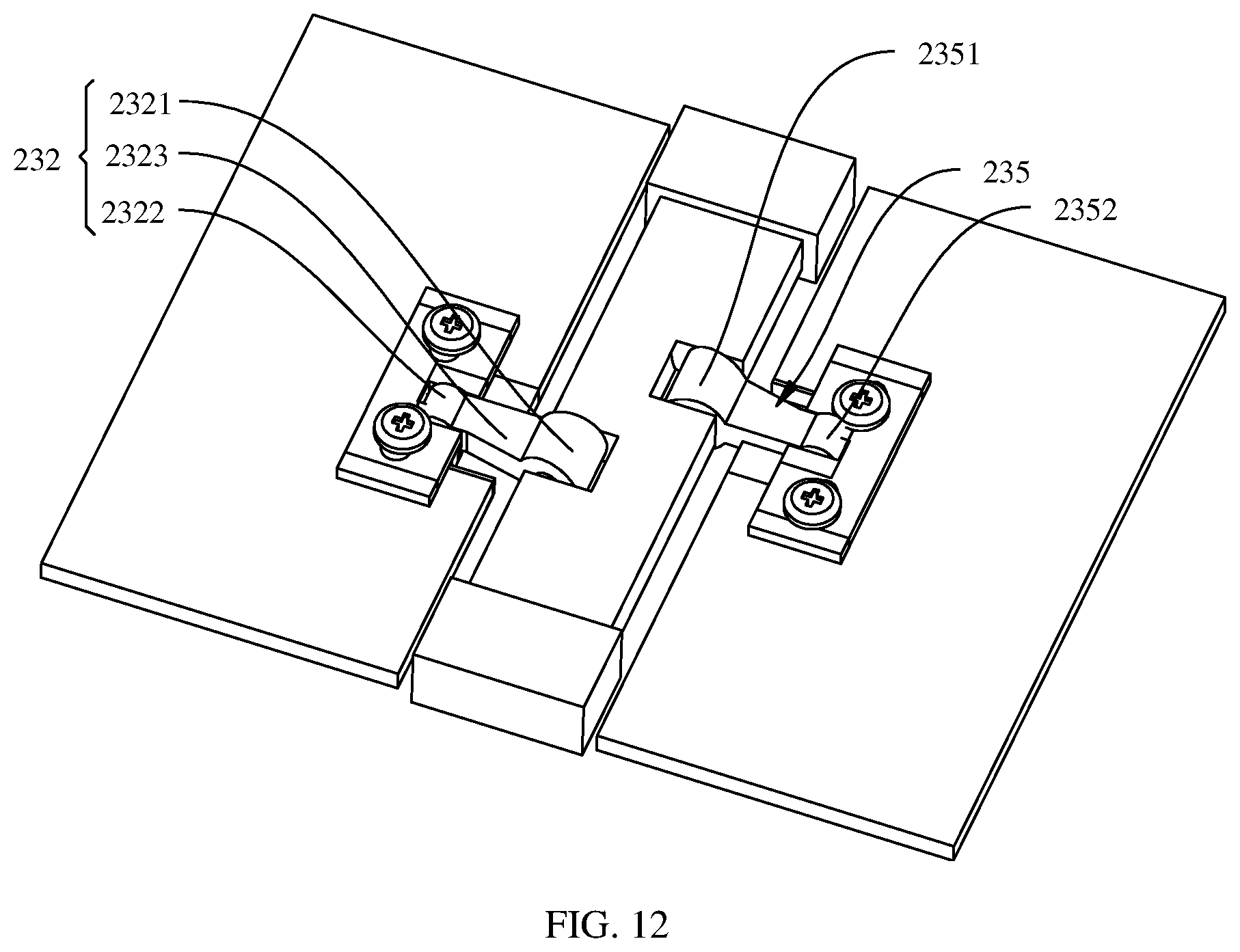 Patent US12395576 Figure 12 – Rotating mechanism, support apparatus, and electronic device