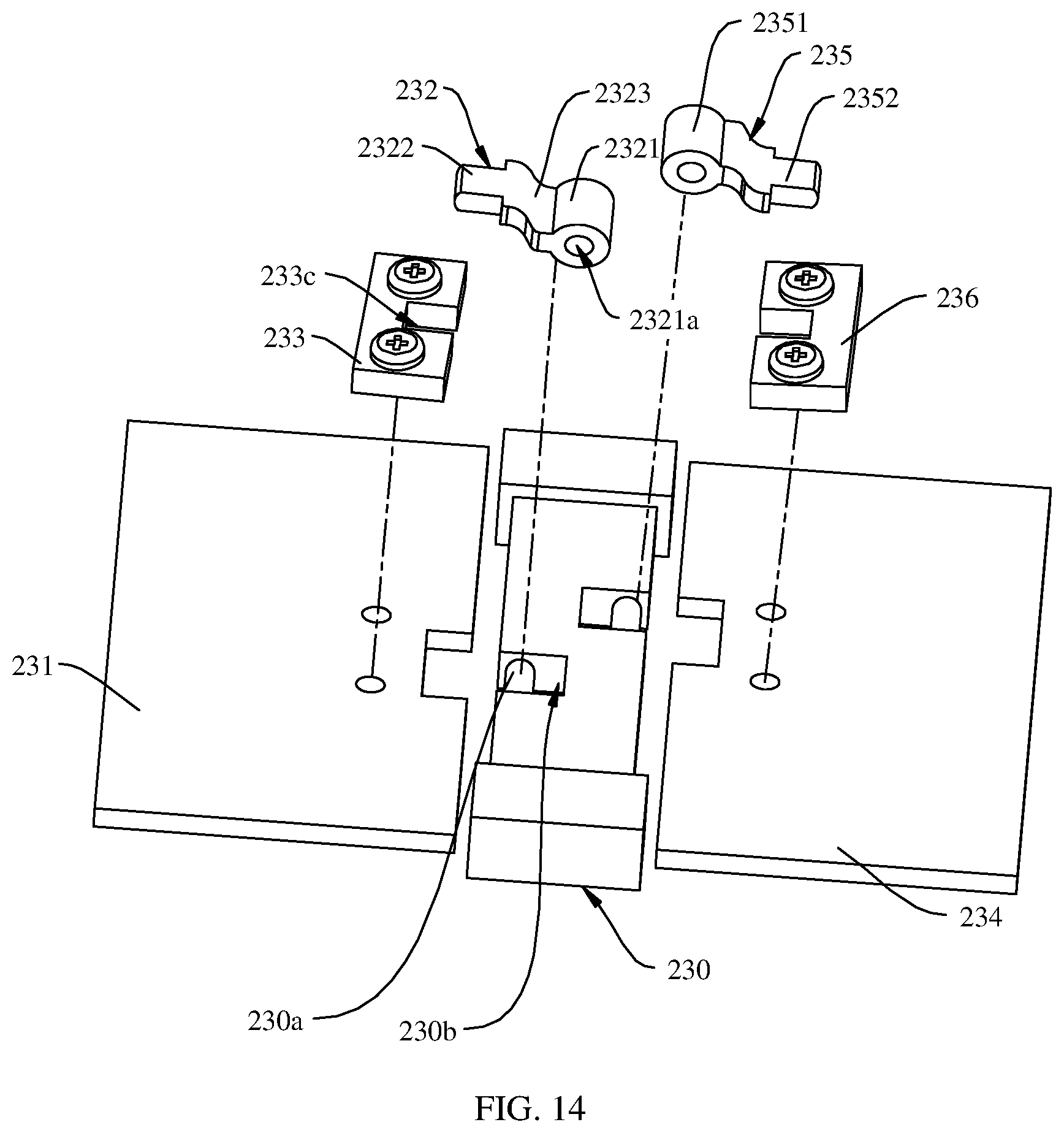 Patent US12395576 Figure 14 – Rotating mechanism, support apparatus, and electronic device