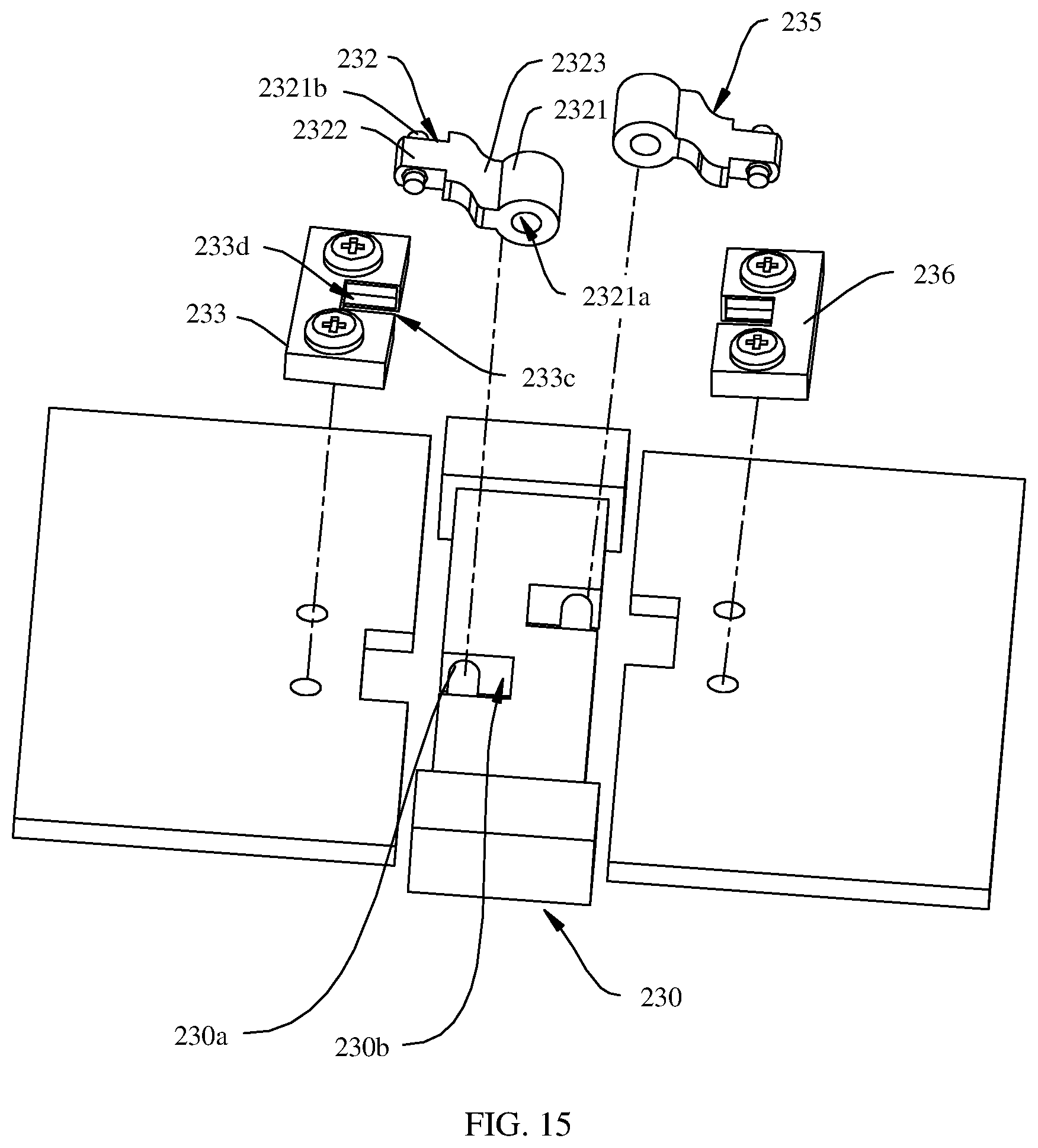Patent US12395576 Figure 15 – Rotating mechanism, support apparatus, and electronic device