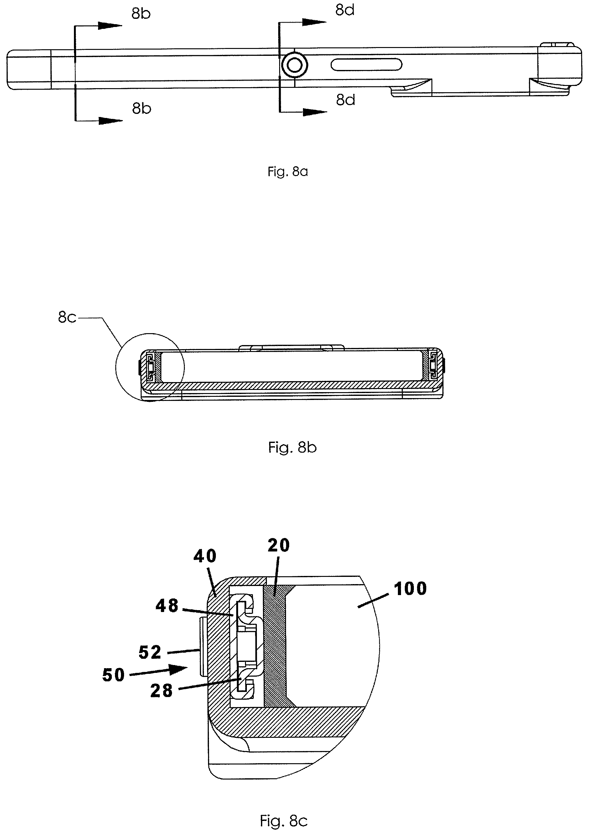 Patent US12395581 Figure 8 – Mobile phone case with privacy covers