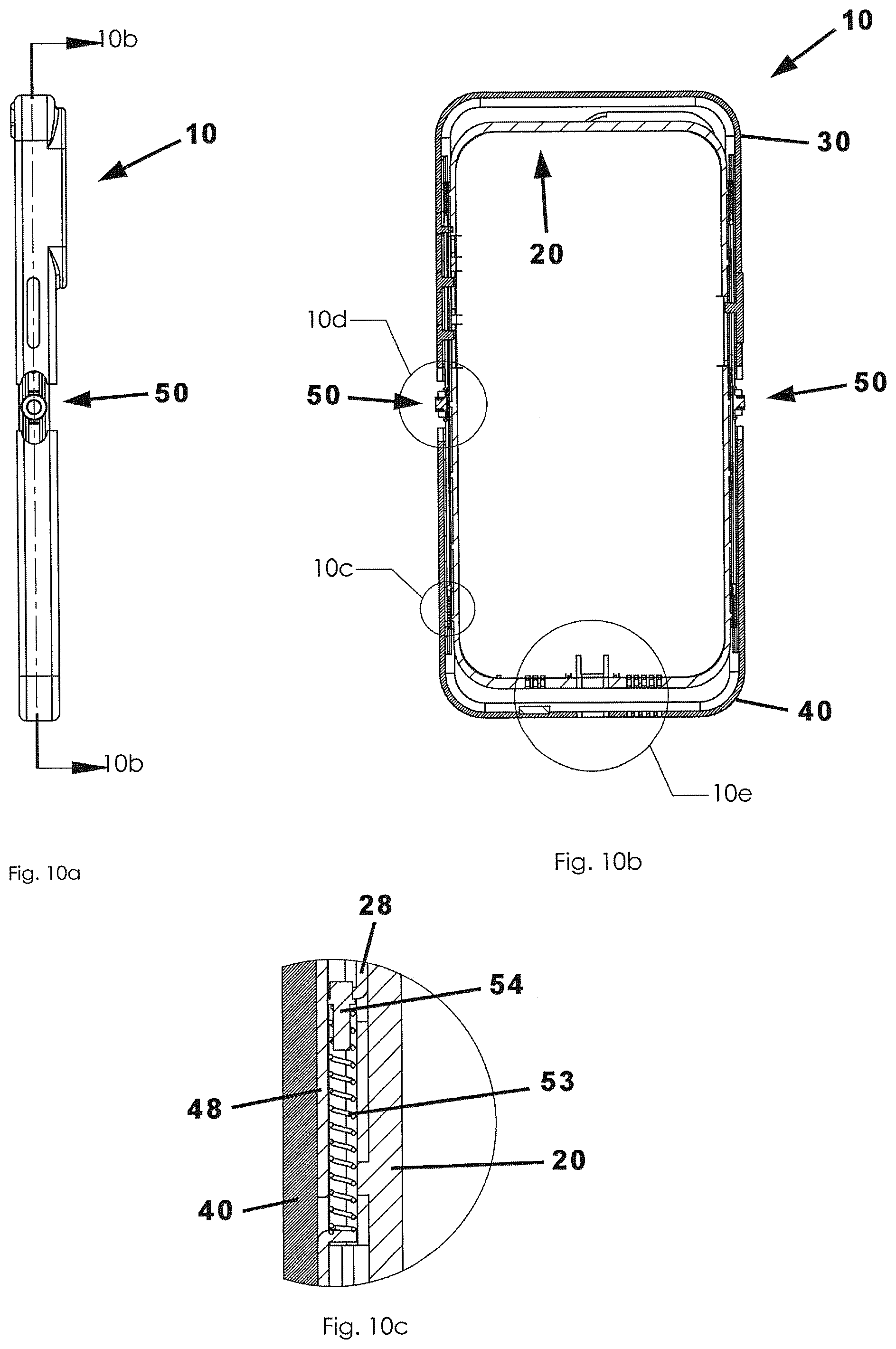 Patent US12395581 Figure 12 – Mobile phone case with privacy covers