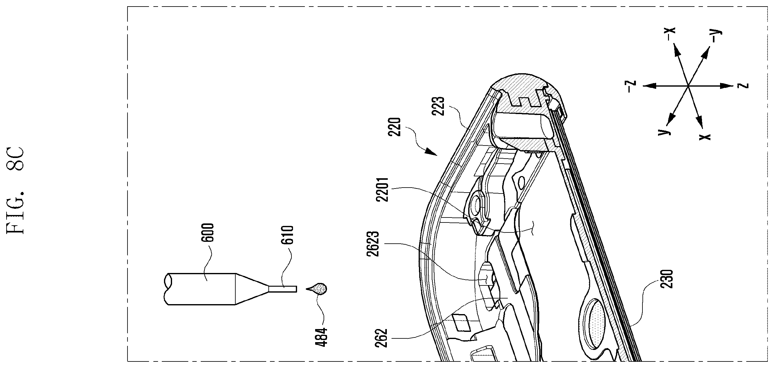 Patent US12395582 Figure 12 – Electronic device including waterproof structure