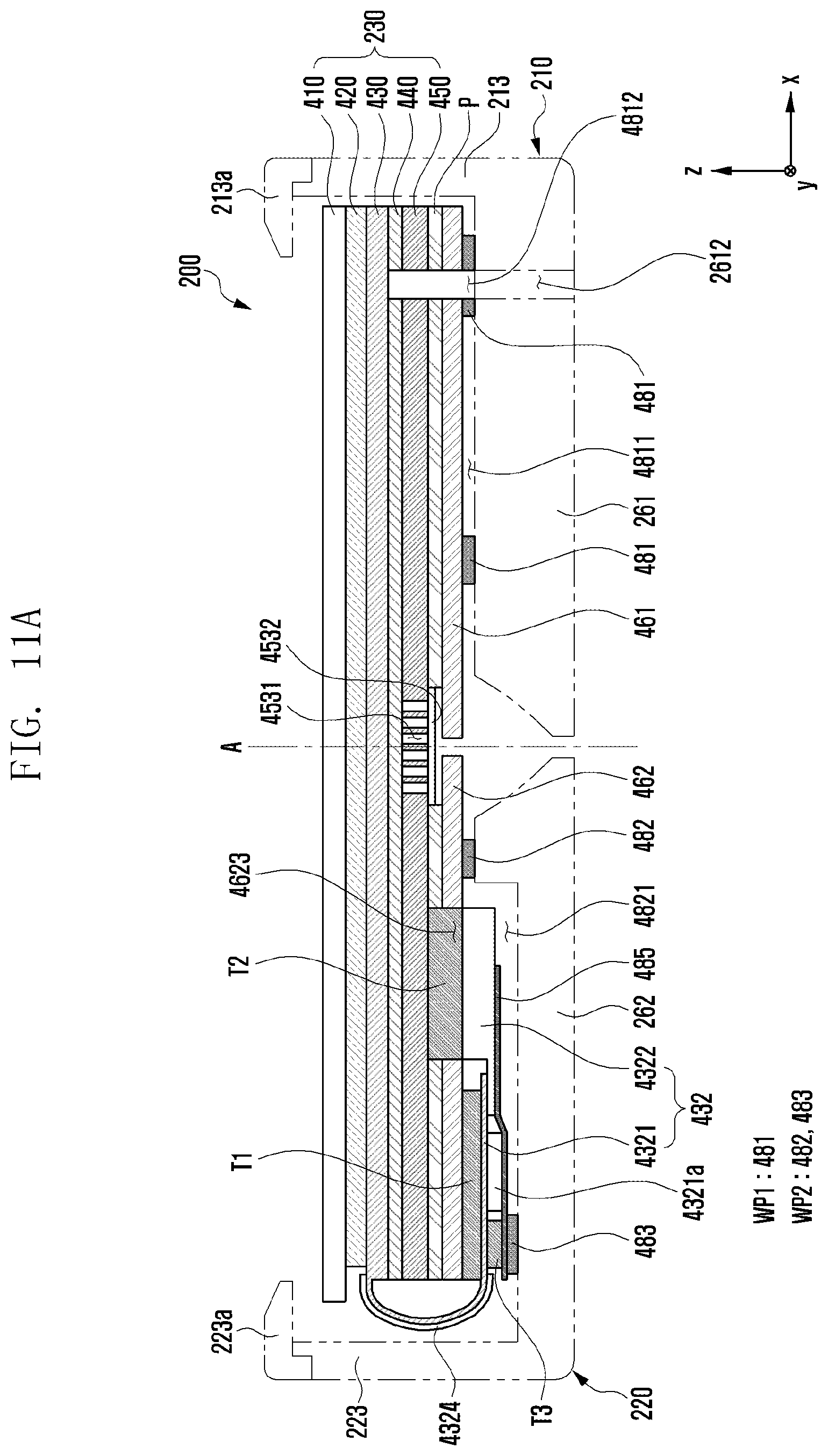 Patent US12395582 Figure 16 – Electronic device including waterproof structure