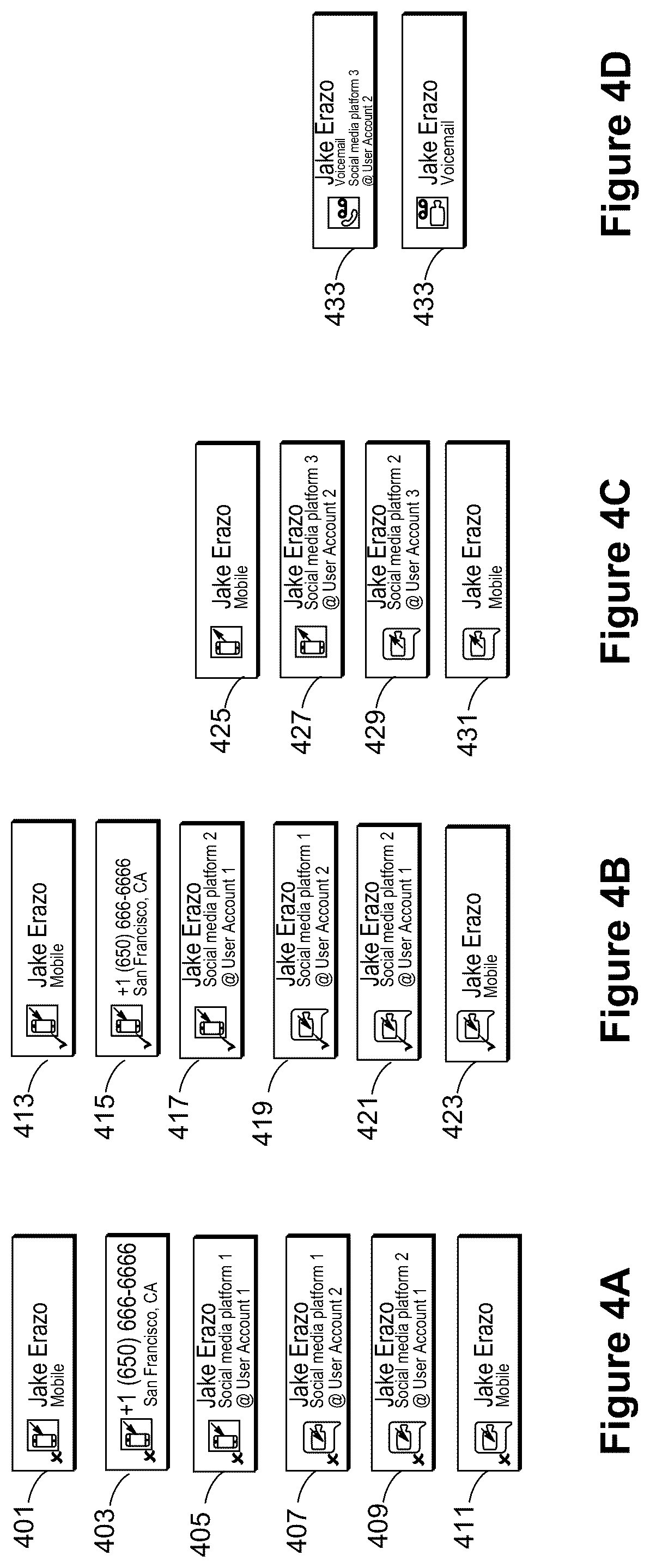 Patent US12395583 Figure 6 – Wrist-wearable devices for aggregating and guiding access to data from multiple different electronic messaging applications via a quickly-accessible communications-hub mode, and methods of use thereof