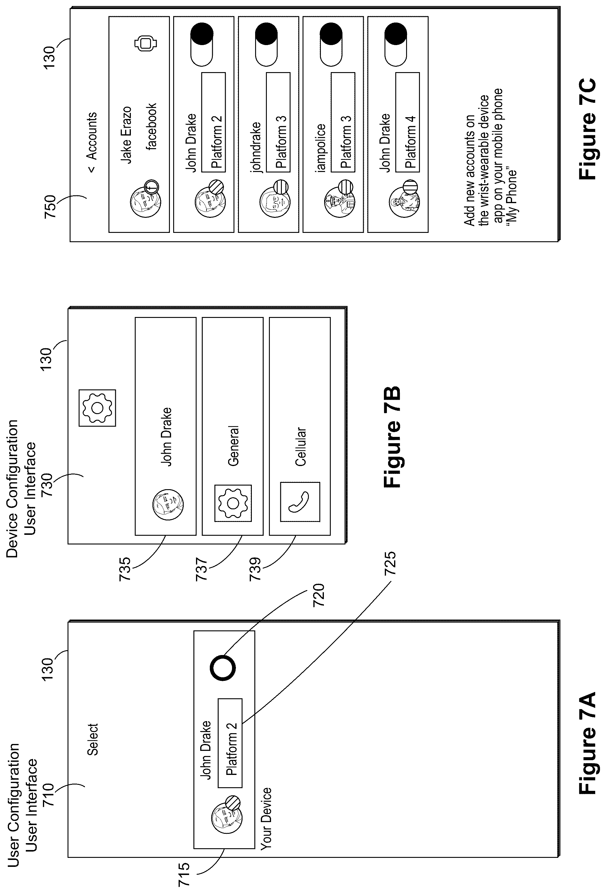 Patent US12395583 Figure 10 – Wrist-wearable devices for aggregating and guiding access to data from multiple different electronic messaging applications via a quickly-accessible communications-hub mode, and methods of use thereof