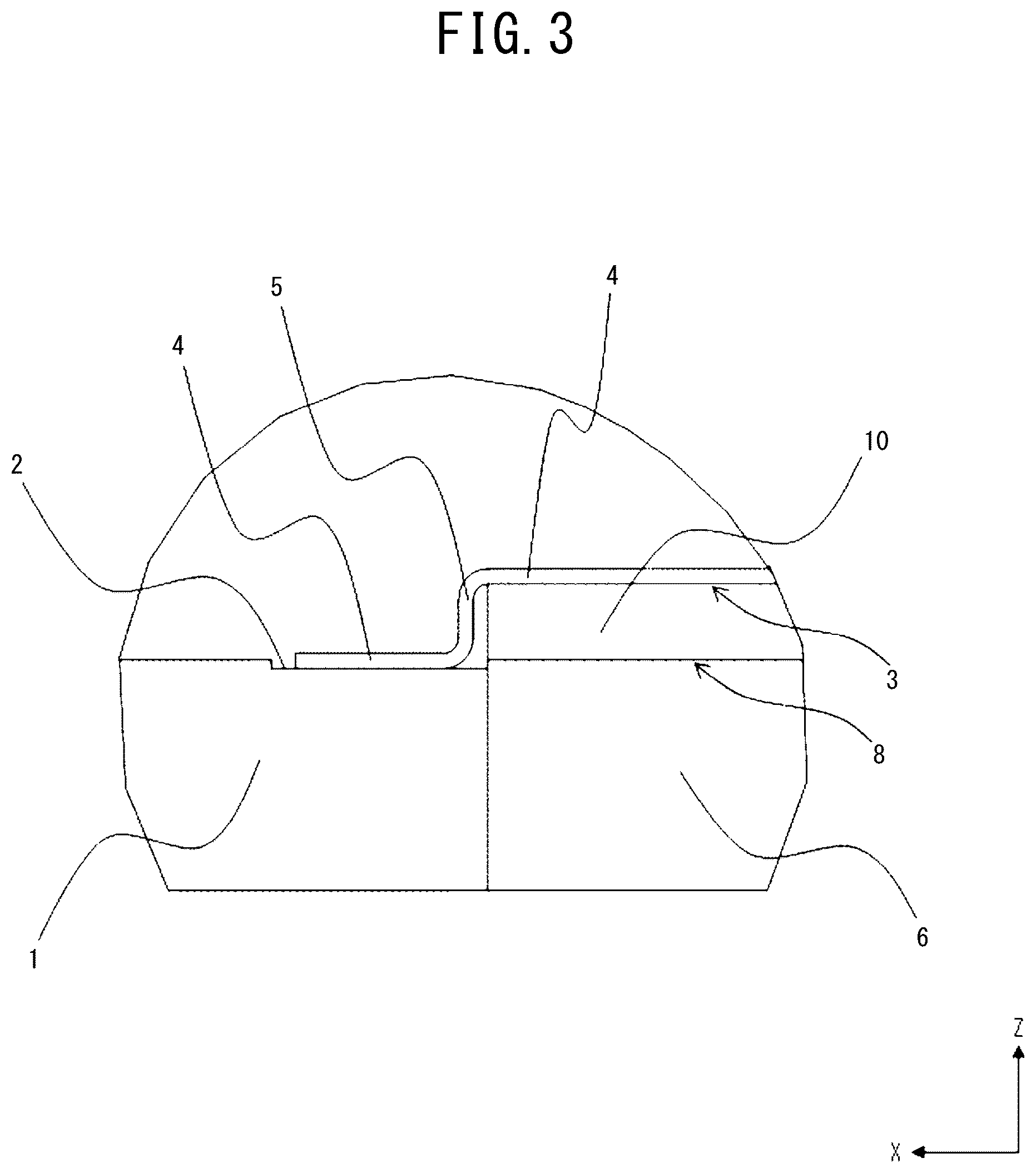 Patent US12395595 Figure 3 – Device housing, image reading device, and electrostatic capacitance detection device including a ground auxiliary conductor disposed over a level difference existing between a plane including an electrically conductive surface and a plane including a ground conductor