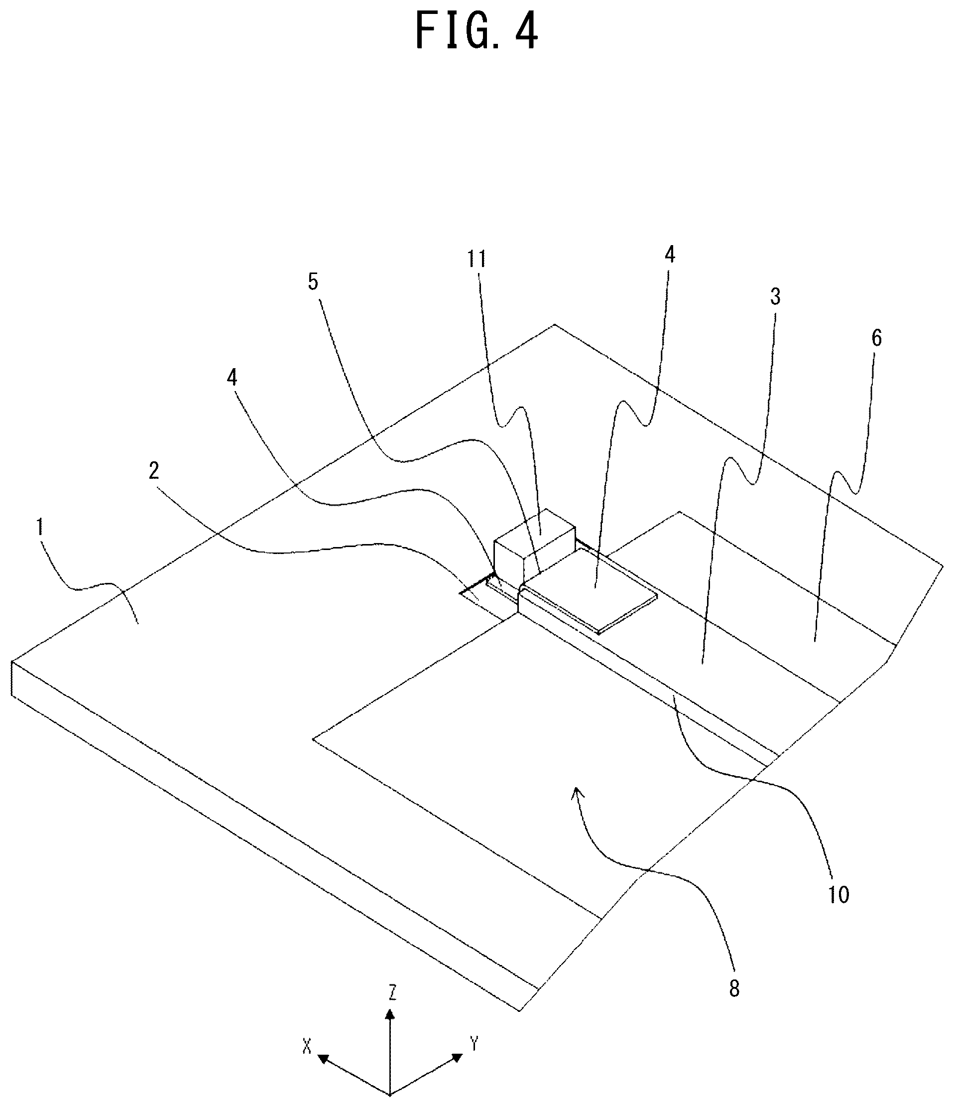 Patent US12395595 Figure 4 – Device housing, image reading device, and electrostatic capacitance detection device including a ground auxiliary conductor disposed over a level difference existing between a plane including an electrically conductive surface and a plane including a ground conductor