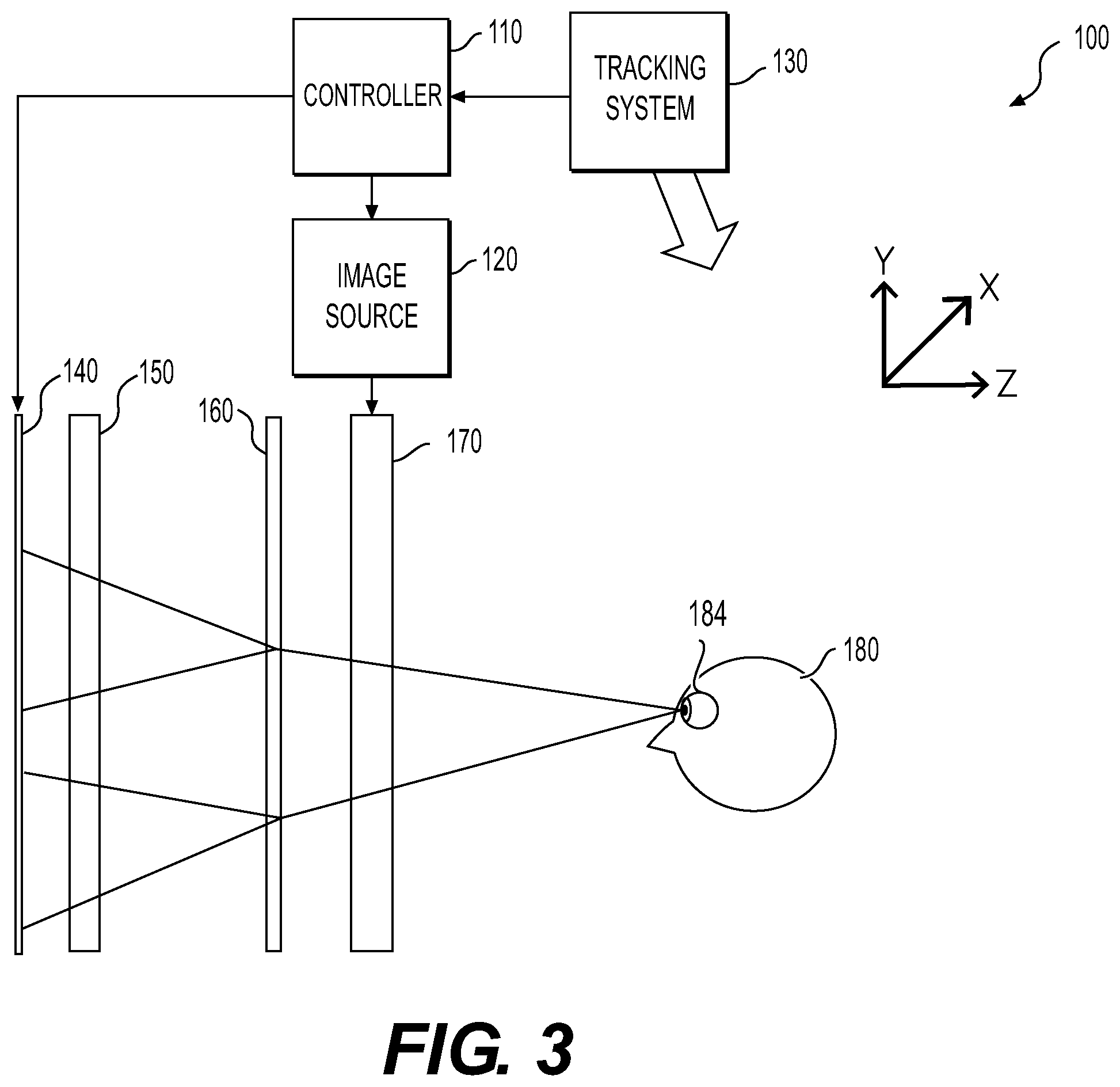 Patent US12395620 Figure 3 – Method and display system for showing a stereoscopic image