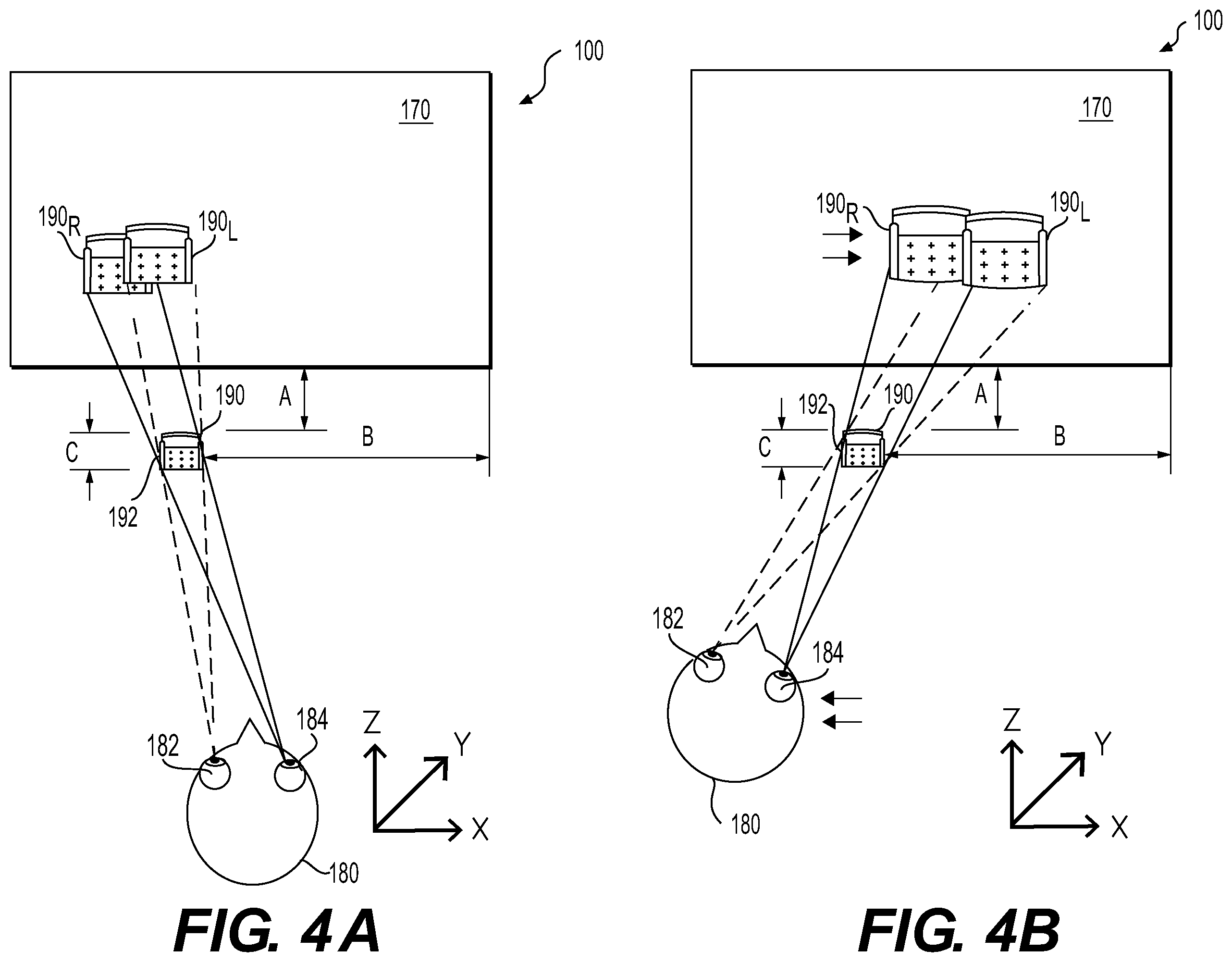 Patent US12395620 Figure 4 – Method and display system for showing a stereoscopic image