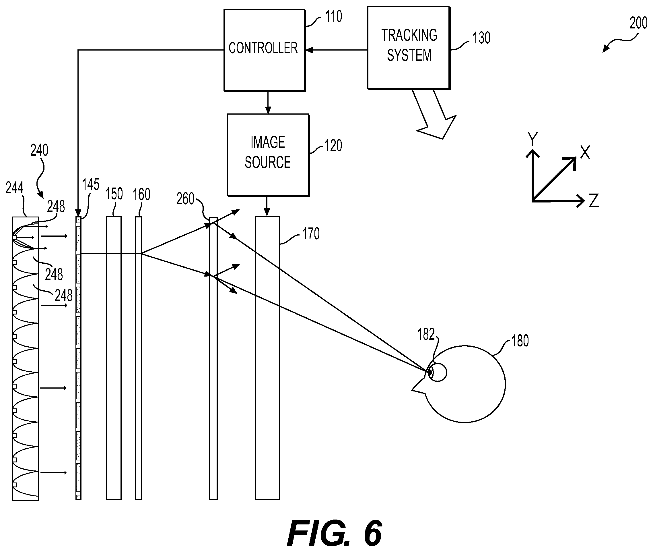 Patent US12395620 Figure 6 – Method and display system for showing a stereoscopic image