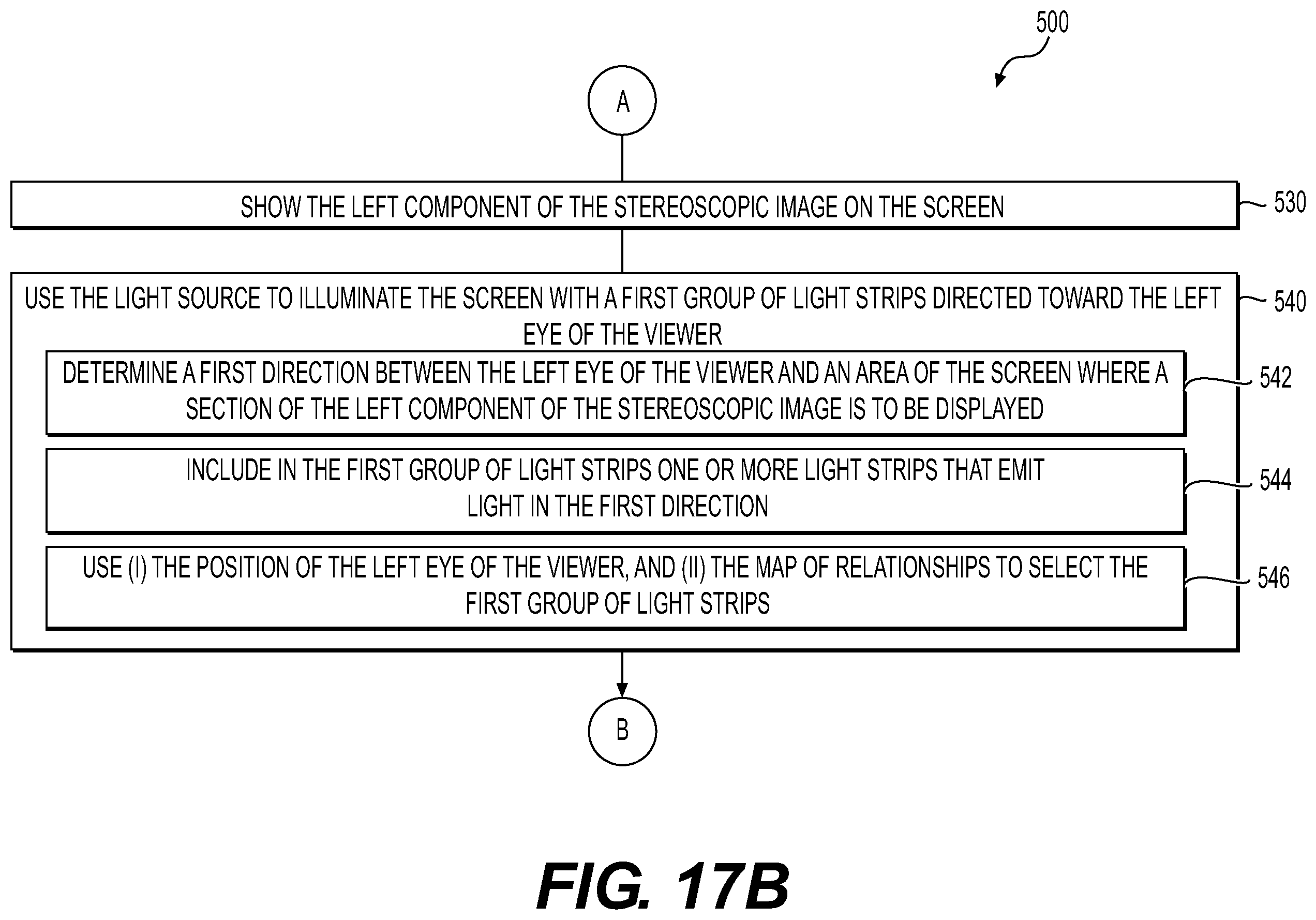 Patent US12395620 Figure 18 – Method and display system for showing a stereoscopic image