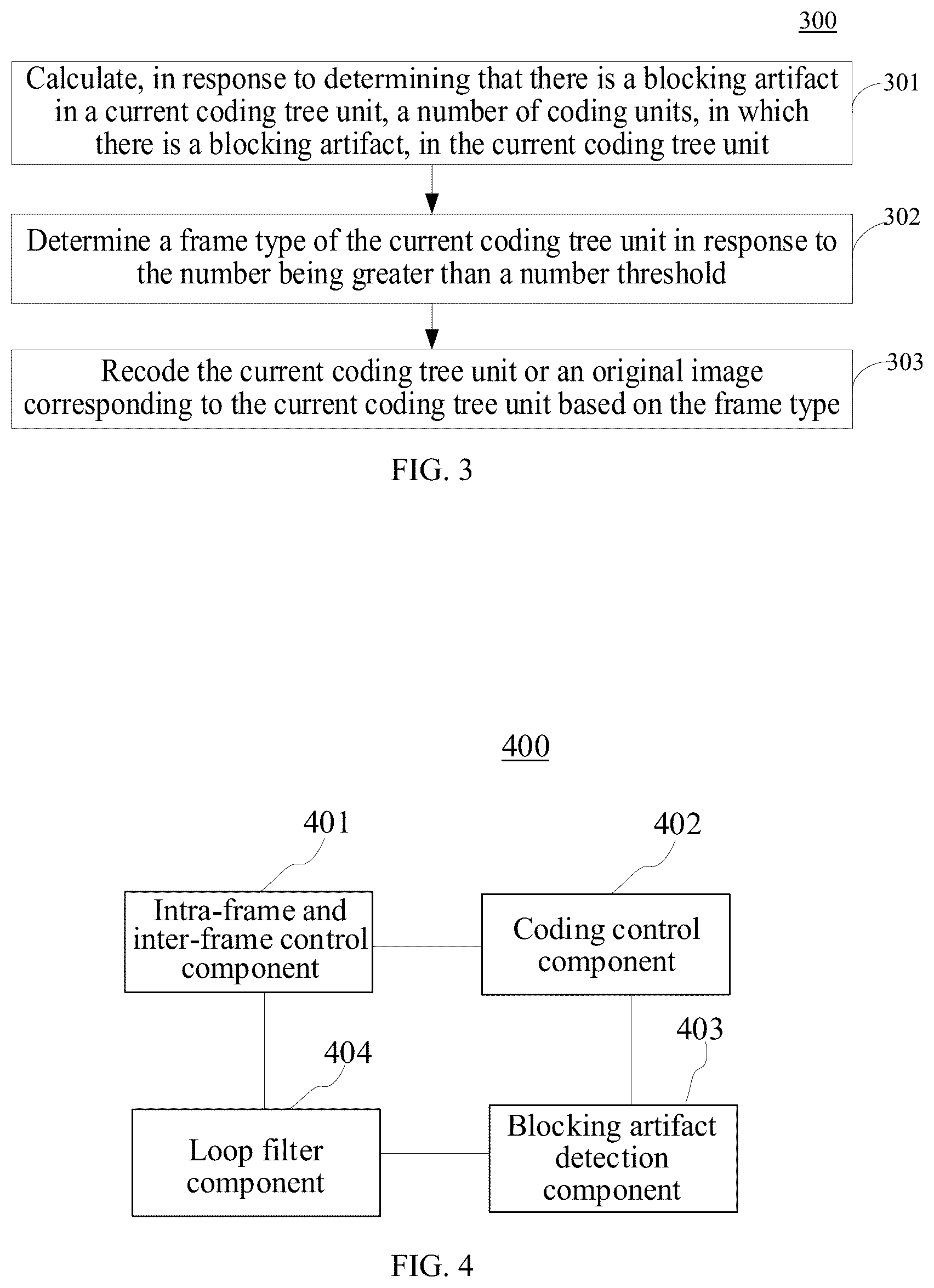 Patent US12395639 Figure 2 – Blocking artifact detection
