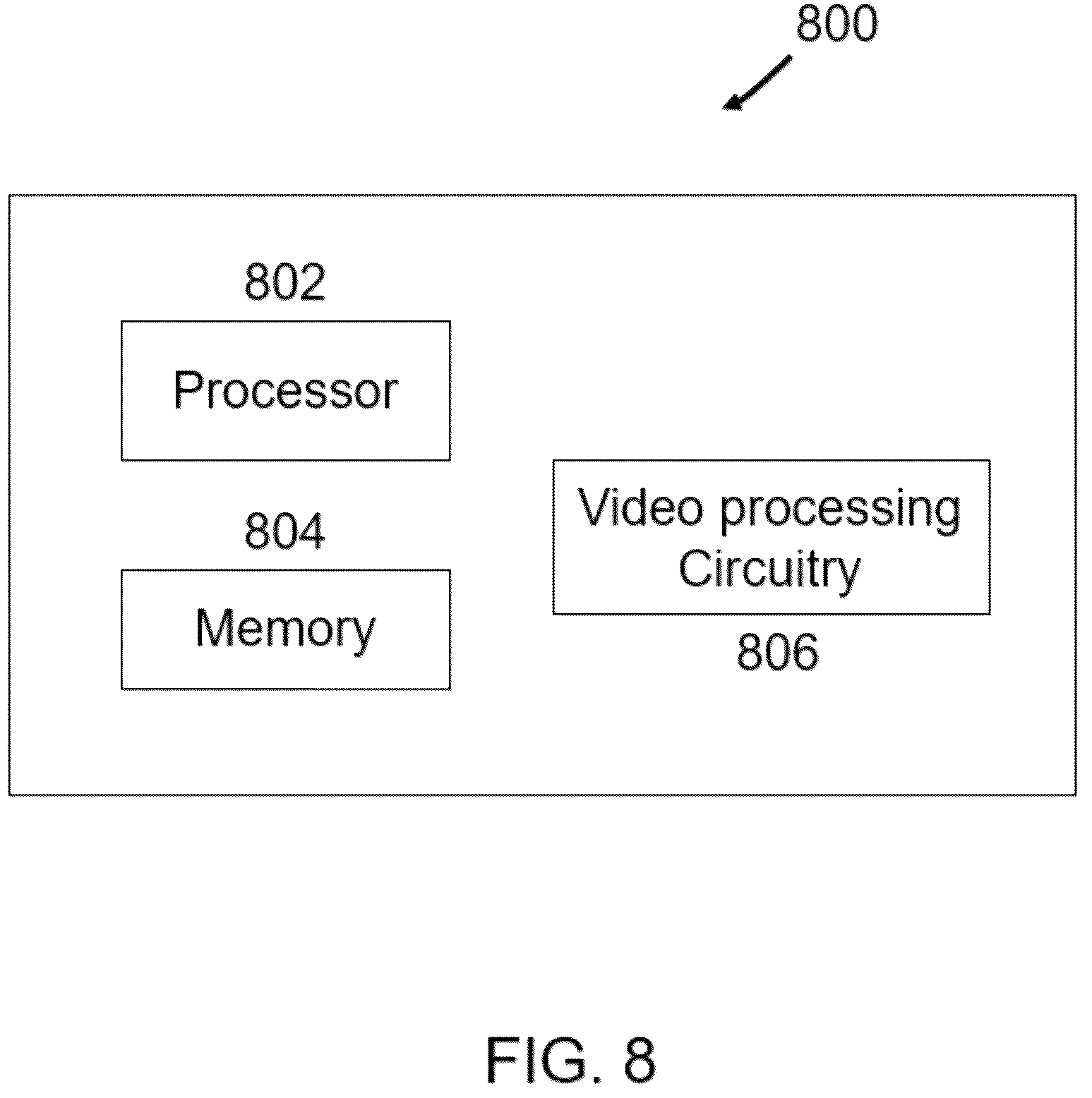 Patent US12395650 Figure 8 – General constraints information for video coding