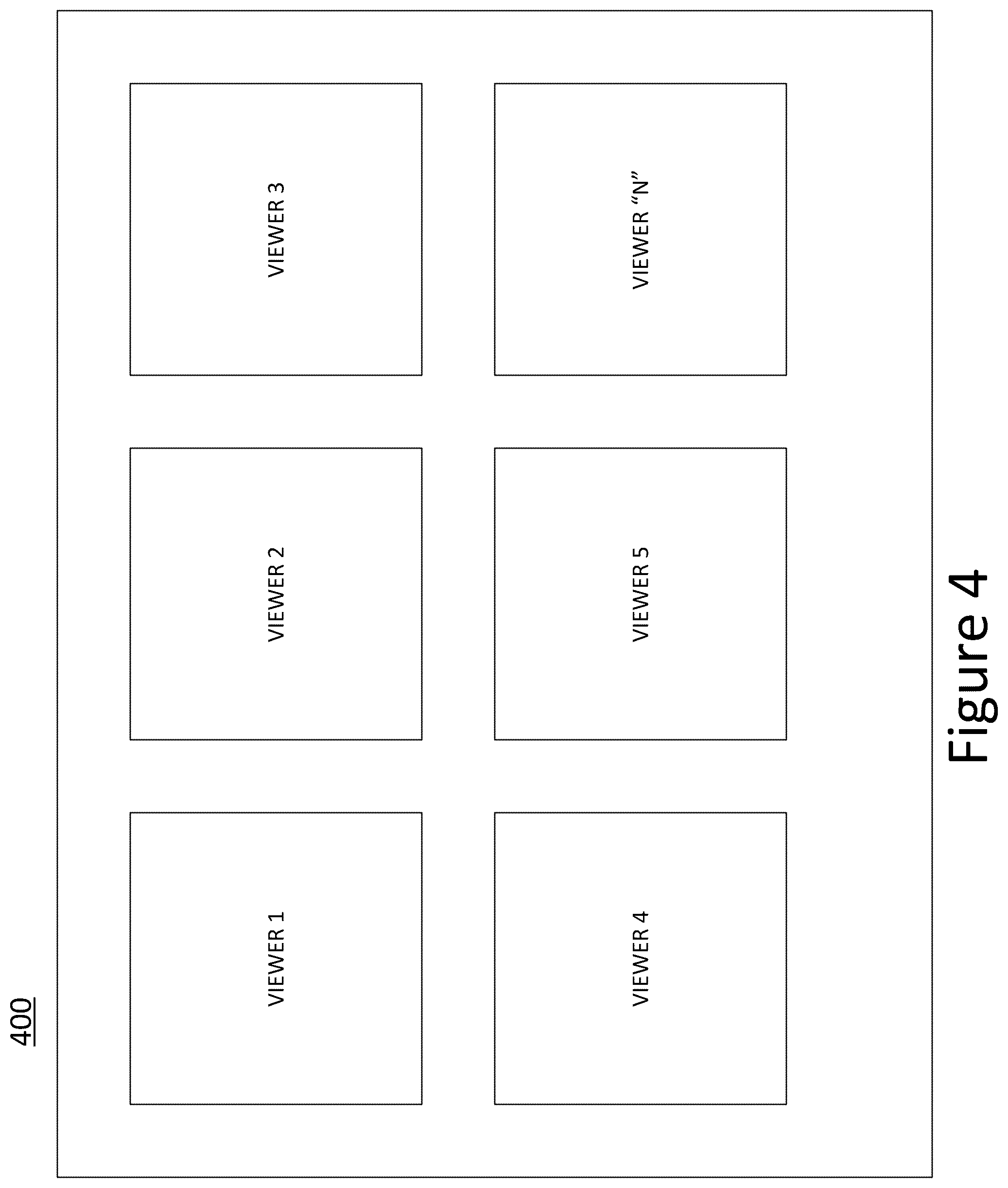 Patent US12395688 Figure 4 – Group party view and post viewing digital content creation