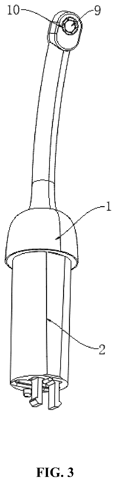 Patent US12395716 Figure 3 – Detachable camera connector