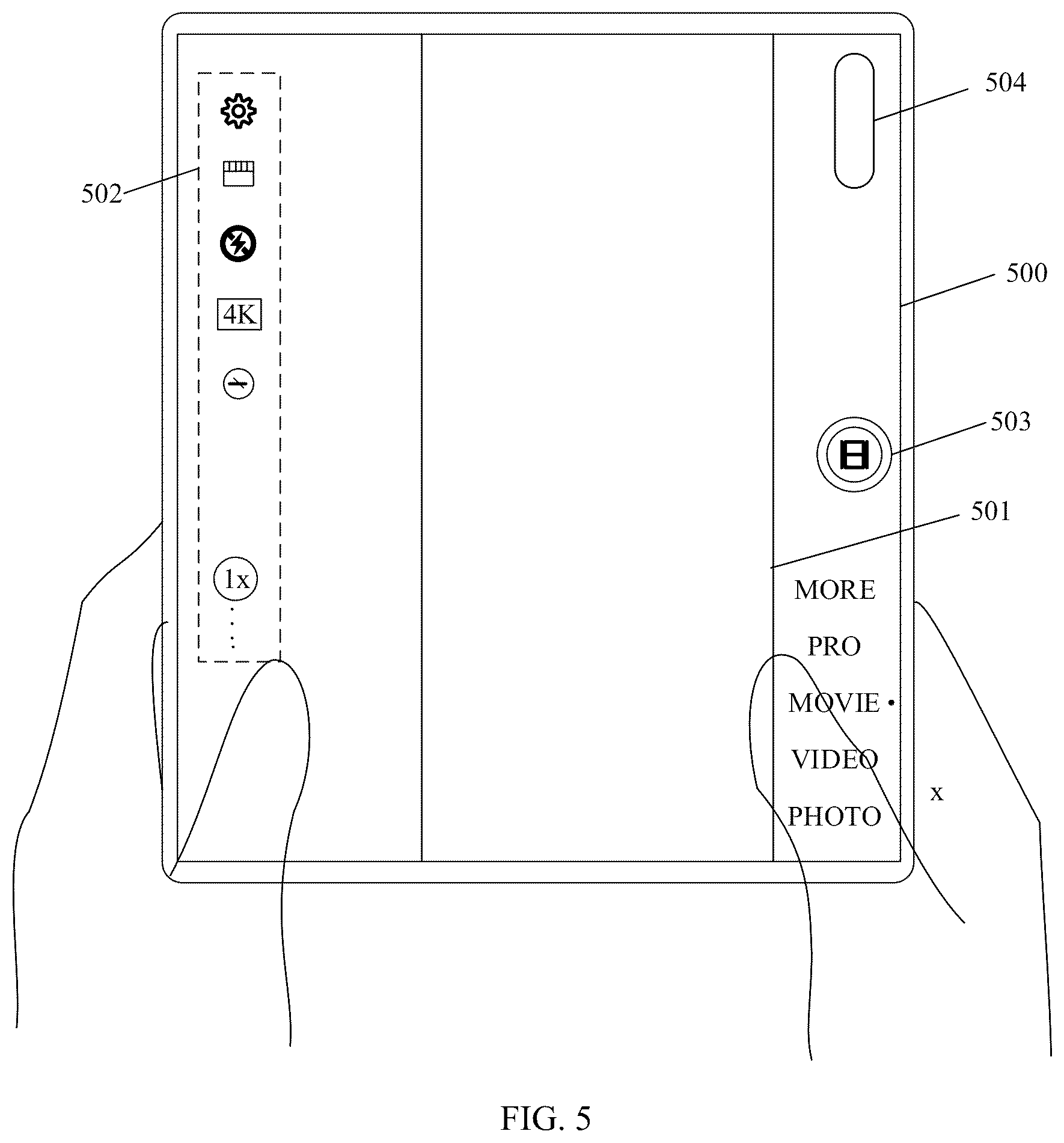 Patent US12395721 Figure 6 – Electronic device control method and electronic device