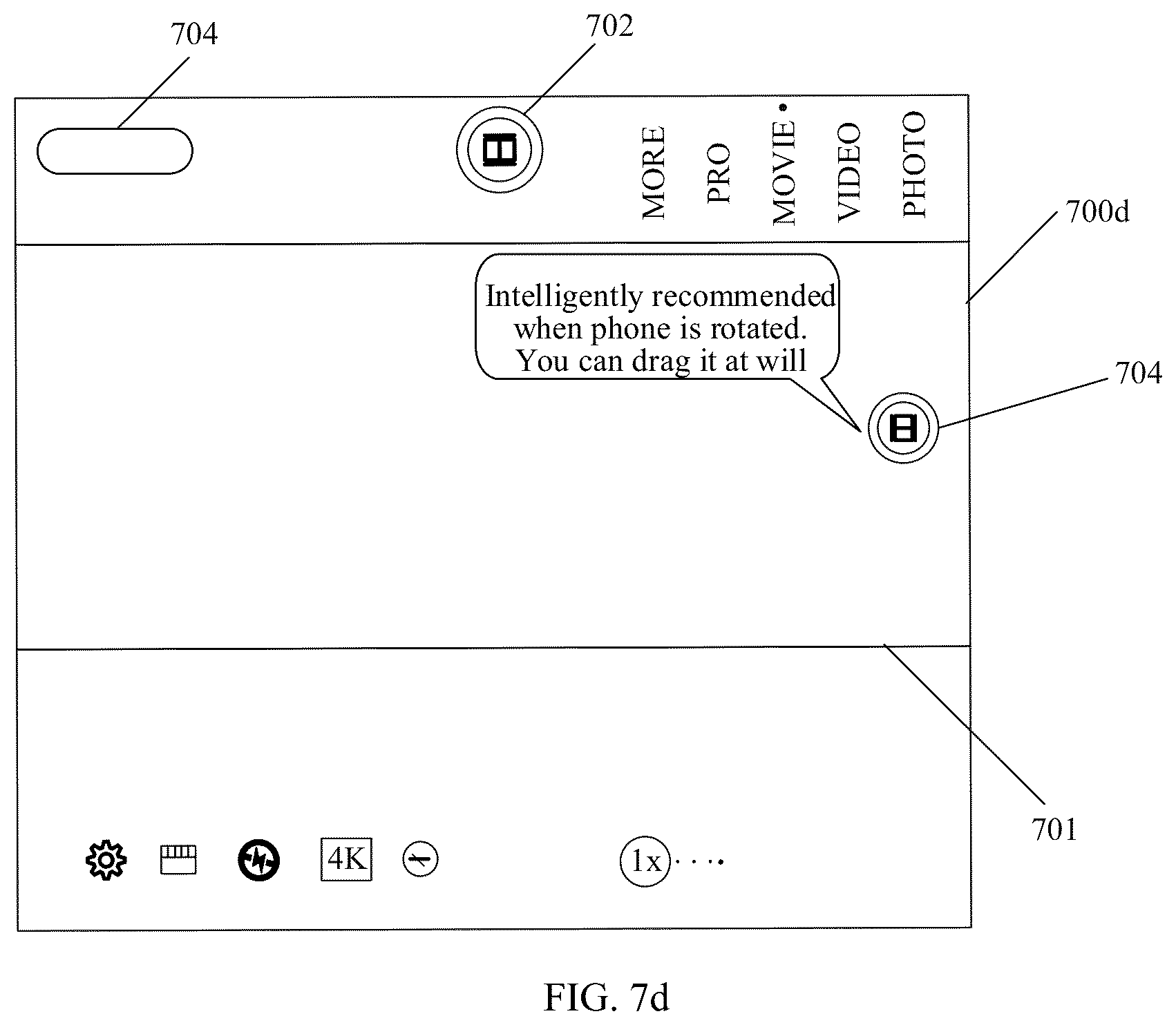 Patent US12395721 Figure 14 – Electronic device control method and electronic device