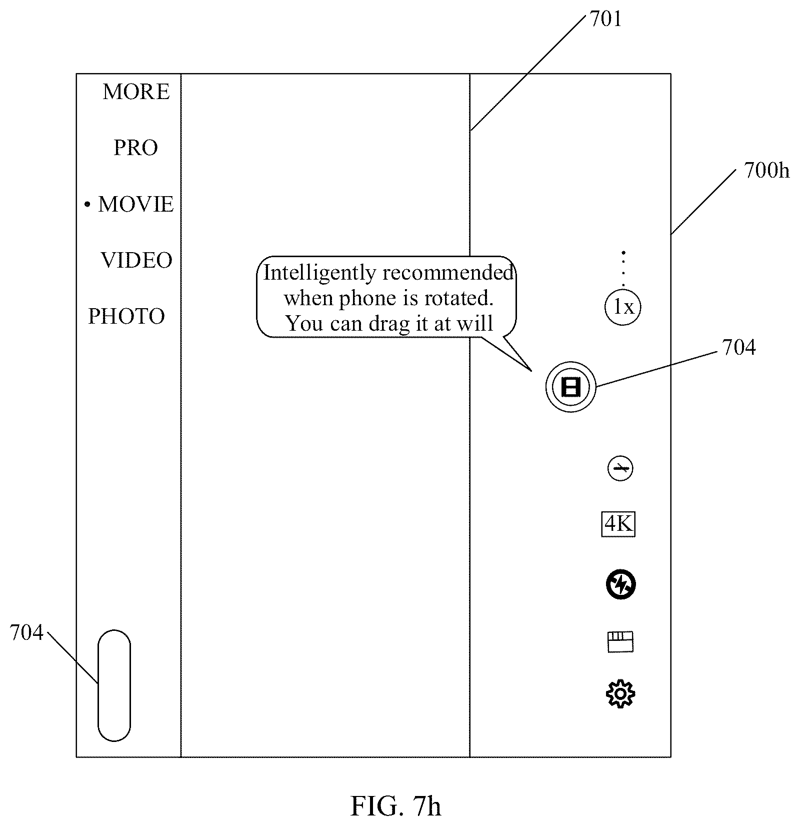 Patent US12395721 Figure 18 – Electronic device control method and electronic device