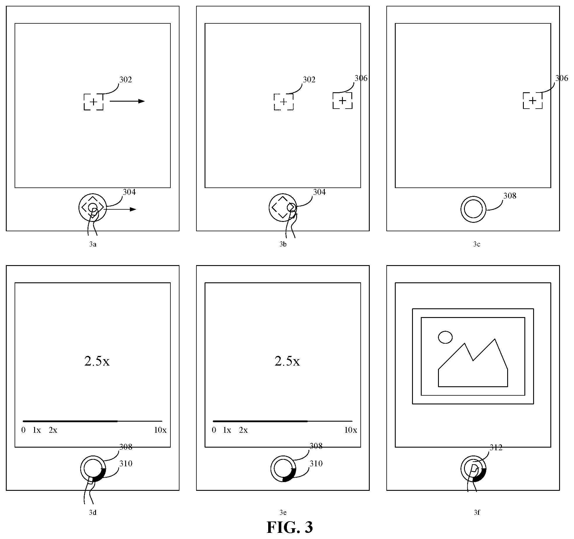 Patent US12395723 Figure 2 – Focusing method with operation region, electronic device, and medium