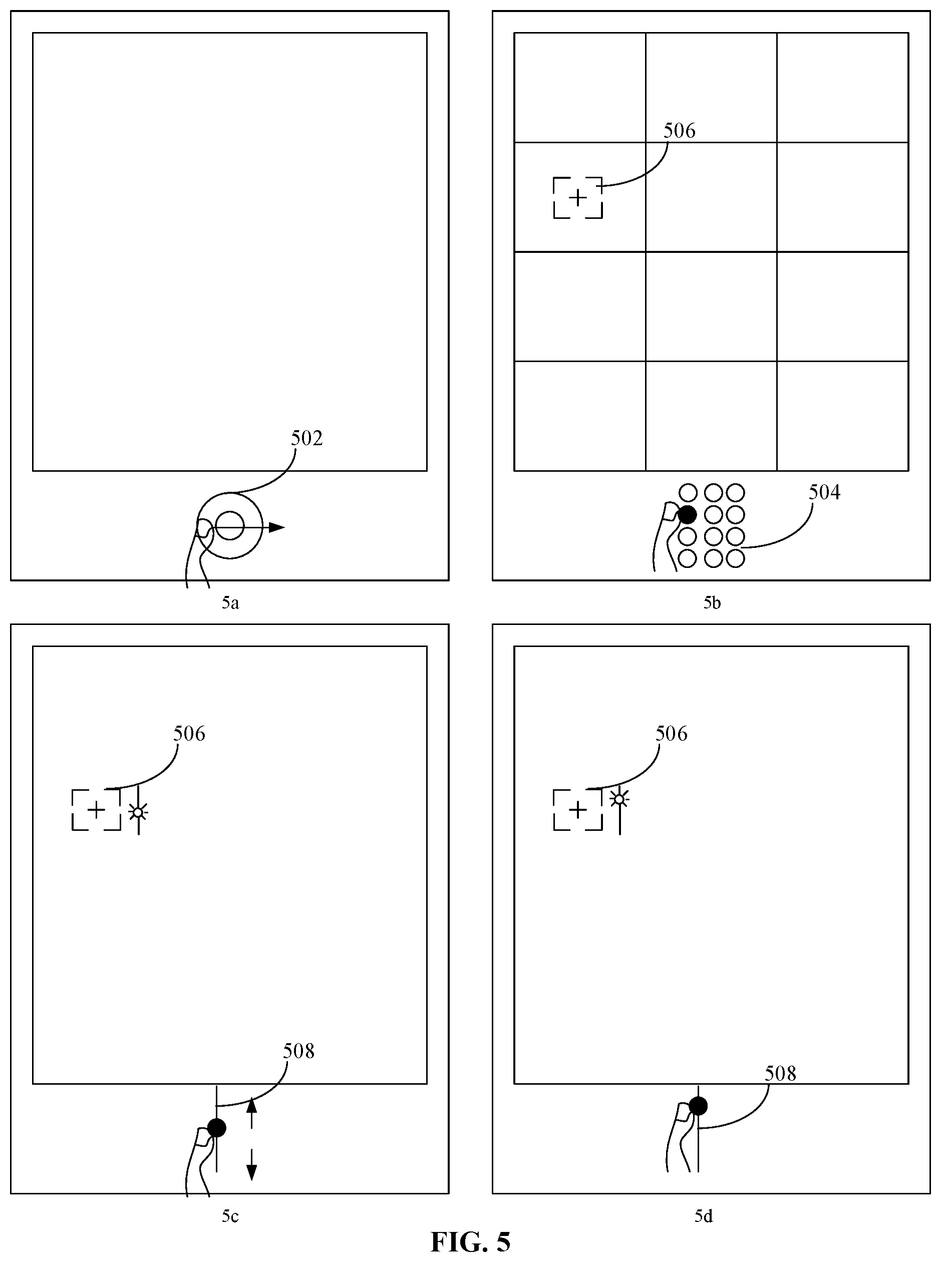 Patent US12395723 Figure 4 – Focusing method with operation region, electronic device, and medium