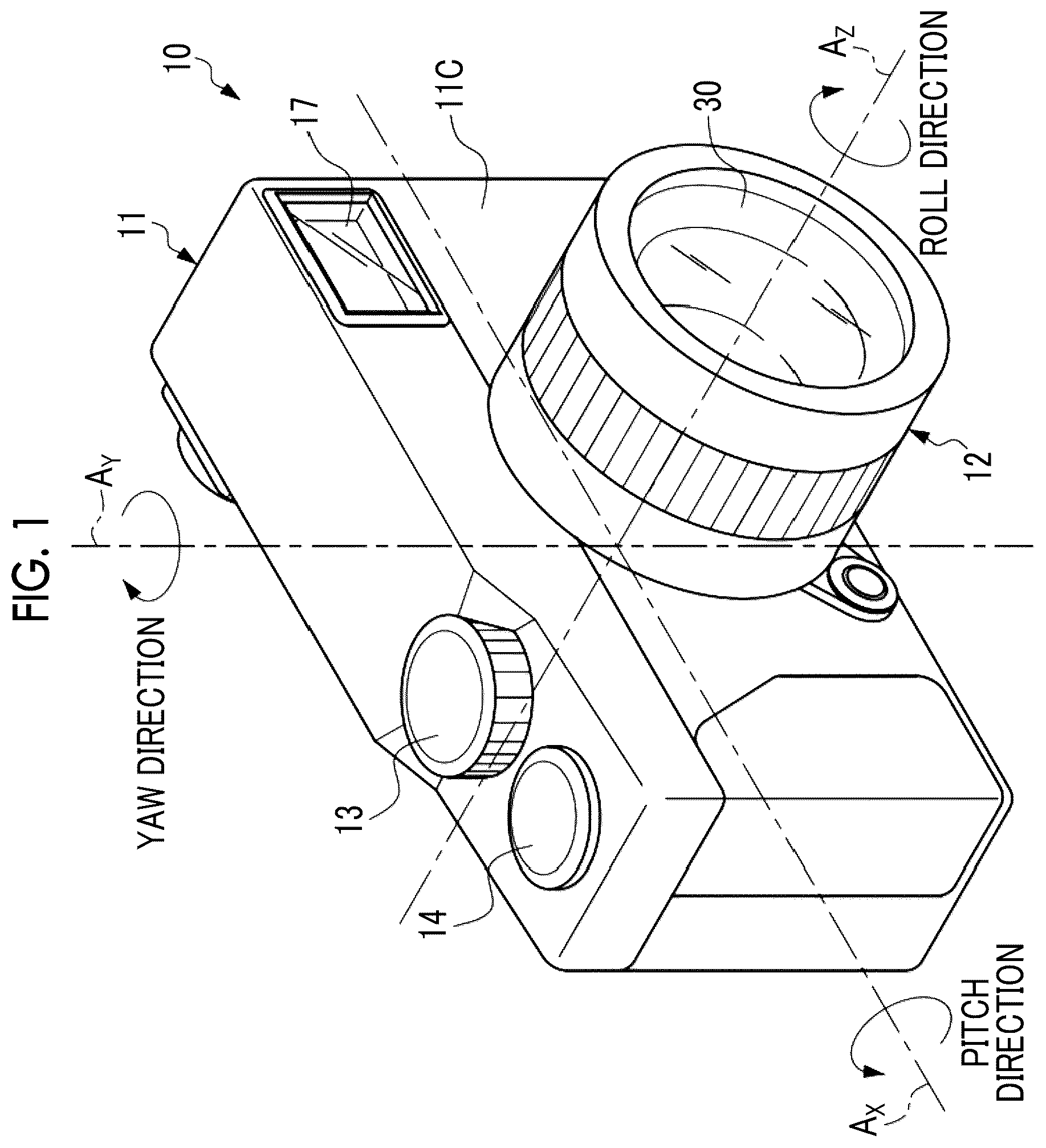 Patent US12395737 Figure 1 – Imaging apparatus and operation method thereof
