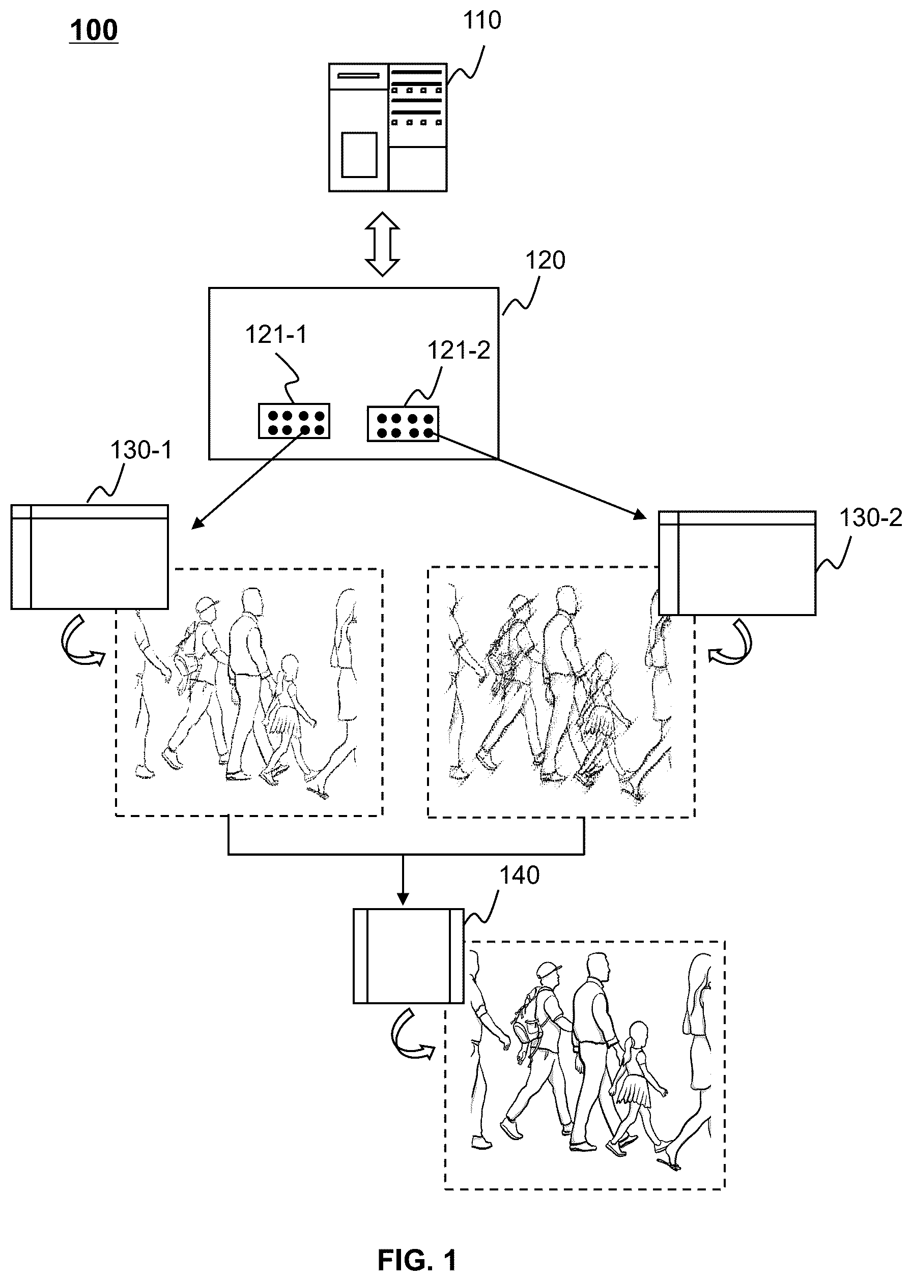Patent US12395744 — Systems and methods for controlling exposure time periods for image acquisition — Figure 1