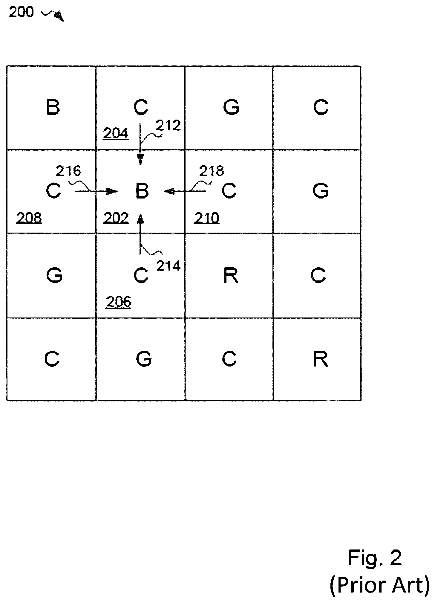 Patent US12395754 Figure 2 – Minimal repeating unit having reduced blooming effect of clear pixels
