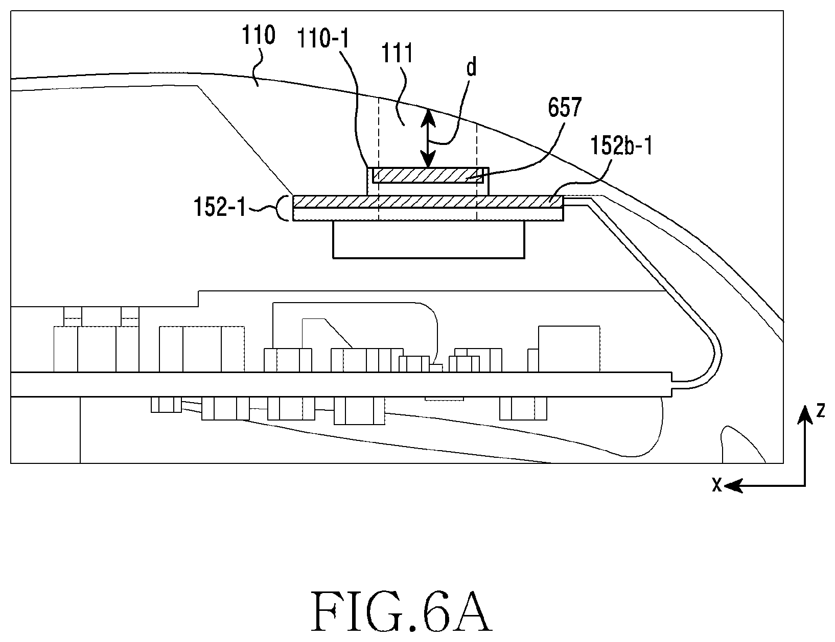 Patent US12395775 Figure 13 – Electronic device comprising touch electrode